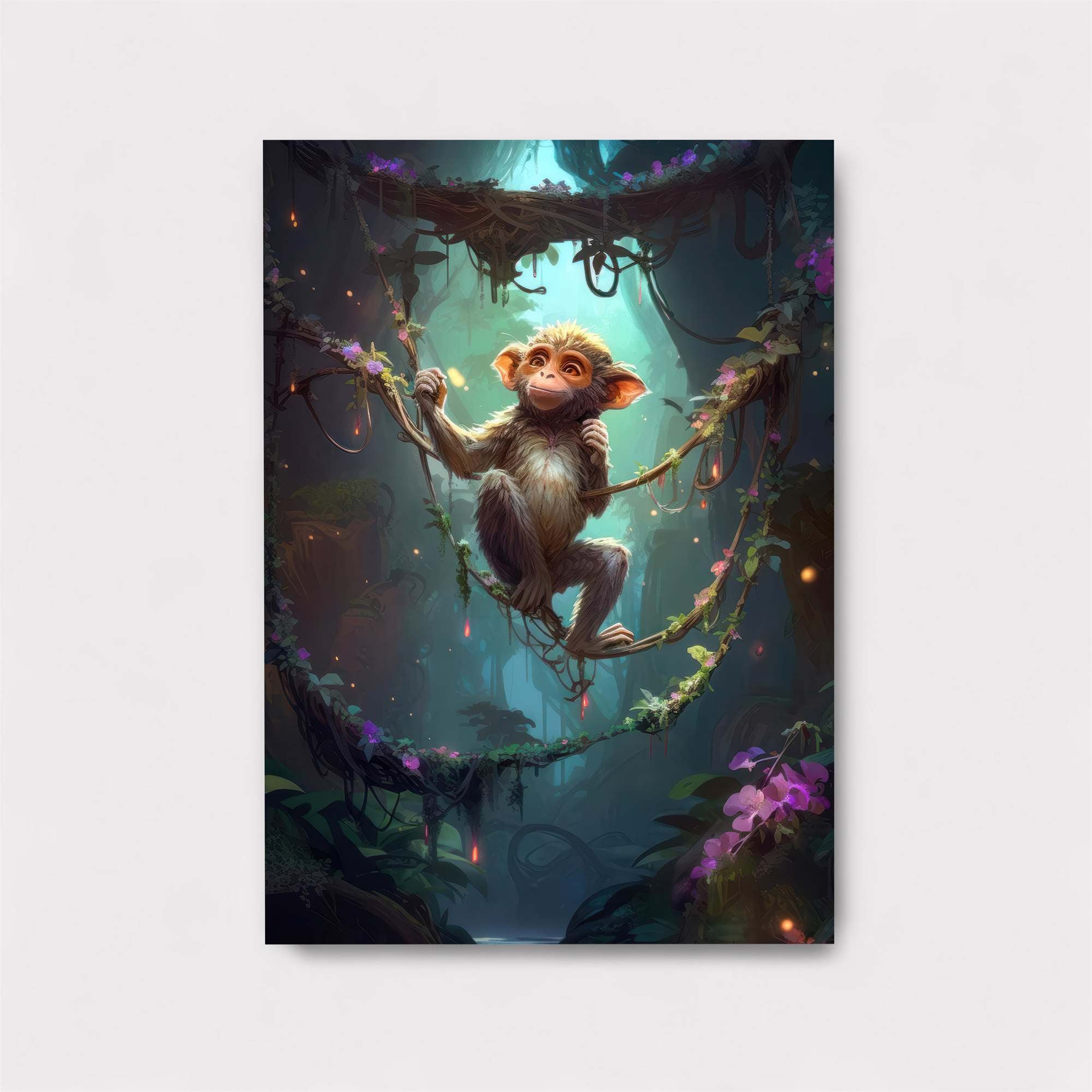 Monkey Enchantment Safe Wall Magnetic / M