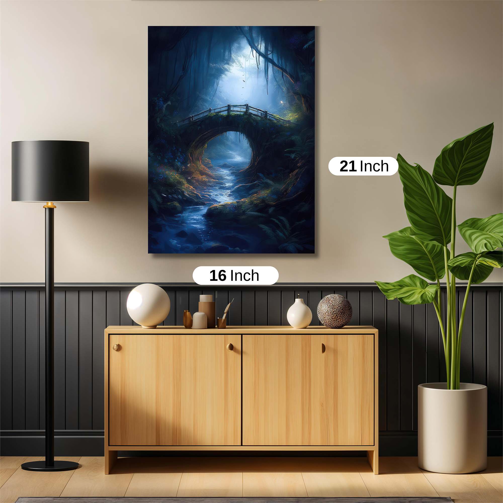 Moonlit Enigma Safe Wall Magnetic / M