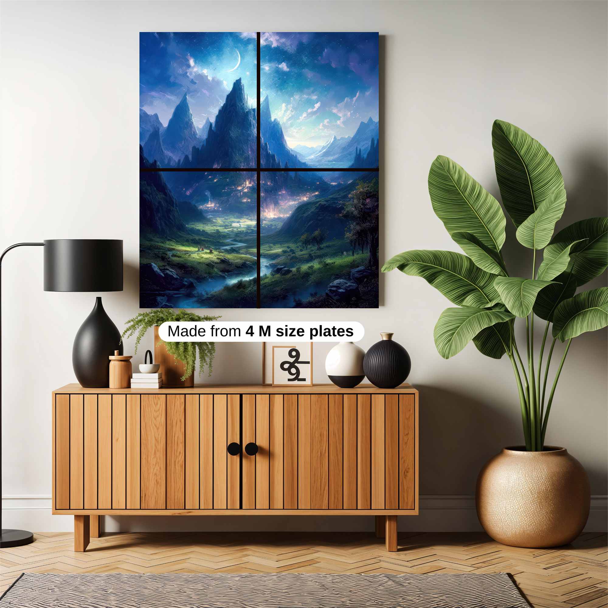 Moonlit Haven Safe Wall Magnetic / M