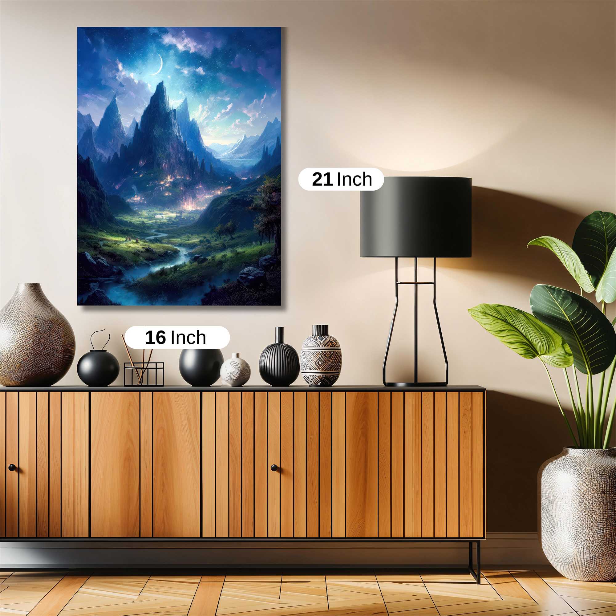 Moonlit Haven Safe Wall Magnetic / M