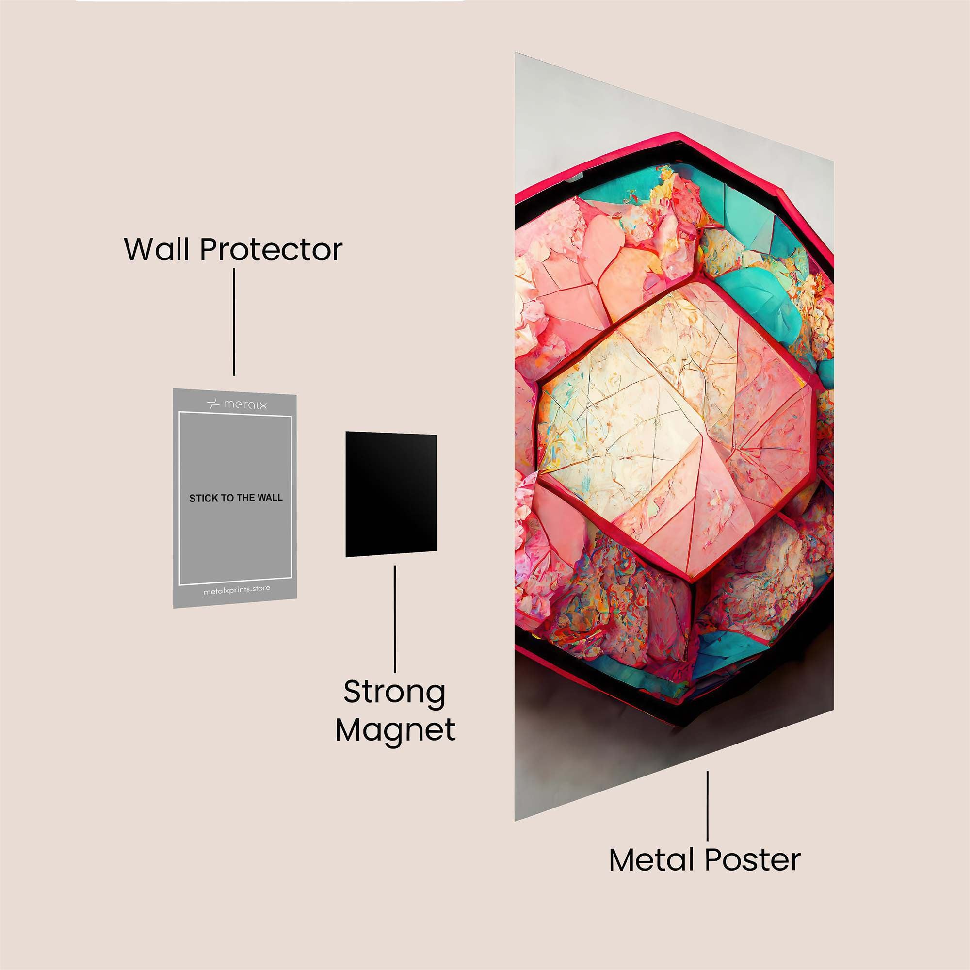 Gemstone Dream Safe Wall Magnetic / M