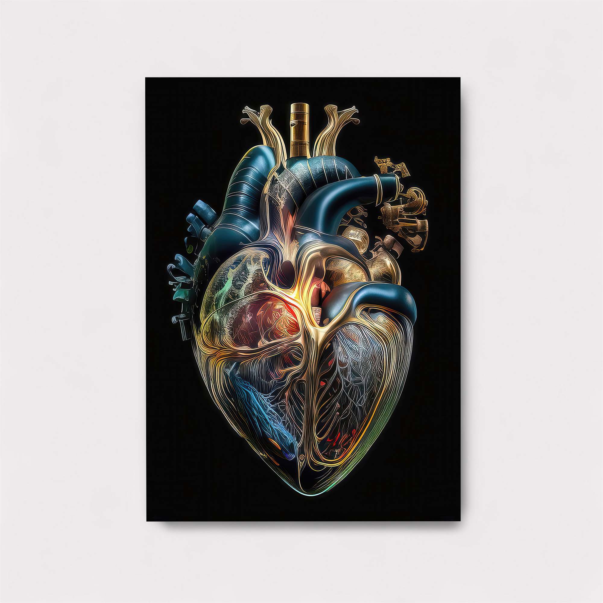 Heart Radiance Safe Wall Magnetic / M