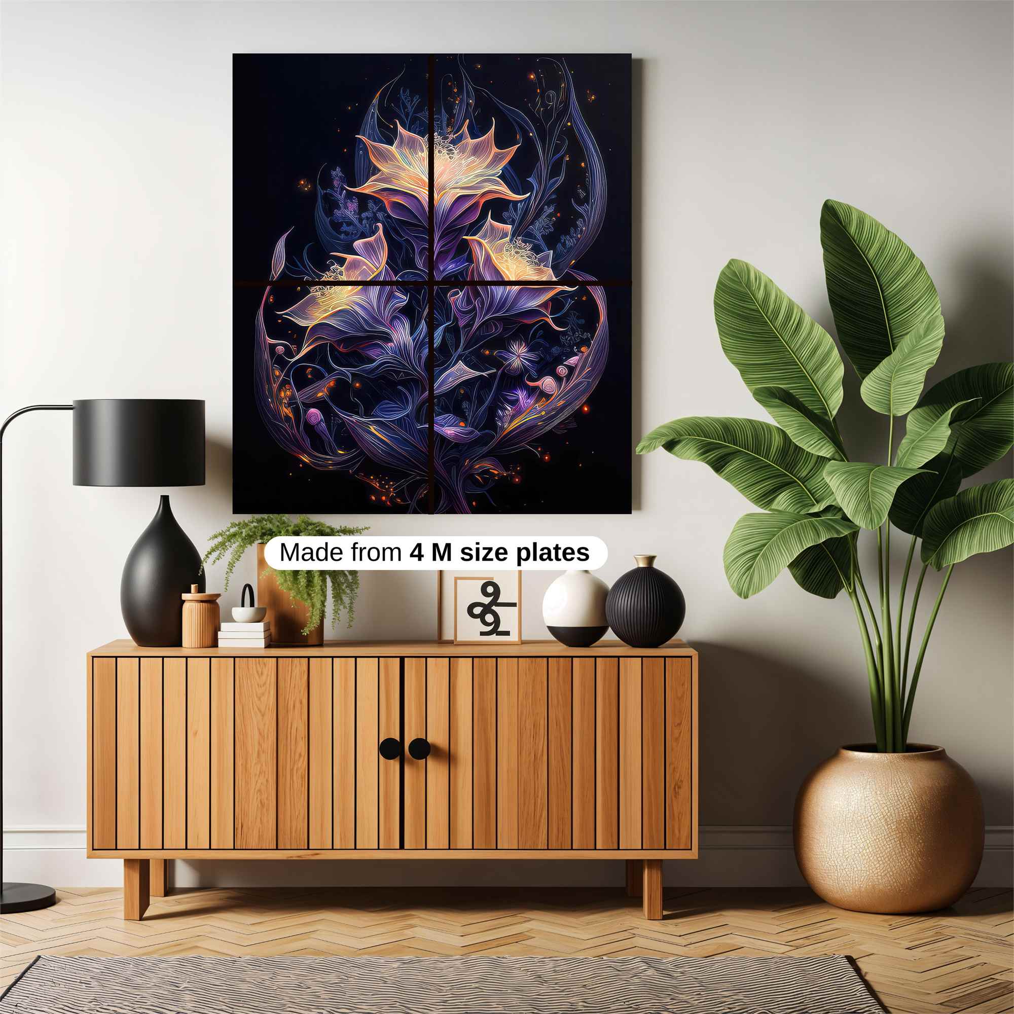 Luminous Bloom Safe Wall Magnetic / M