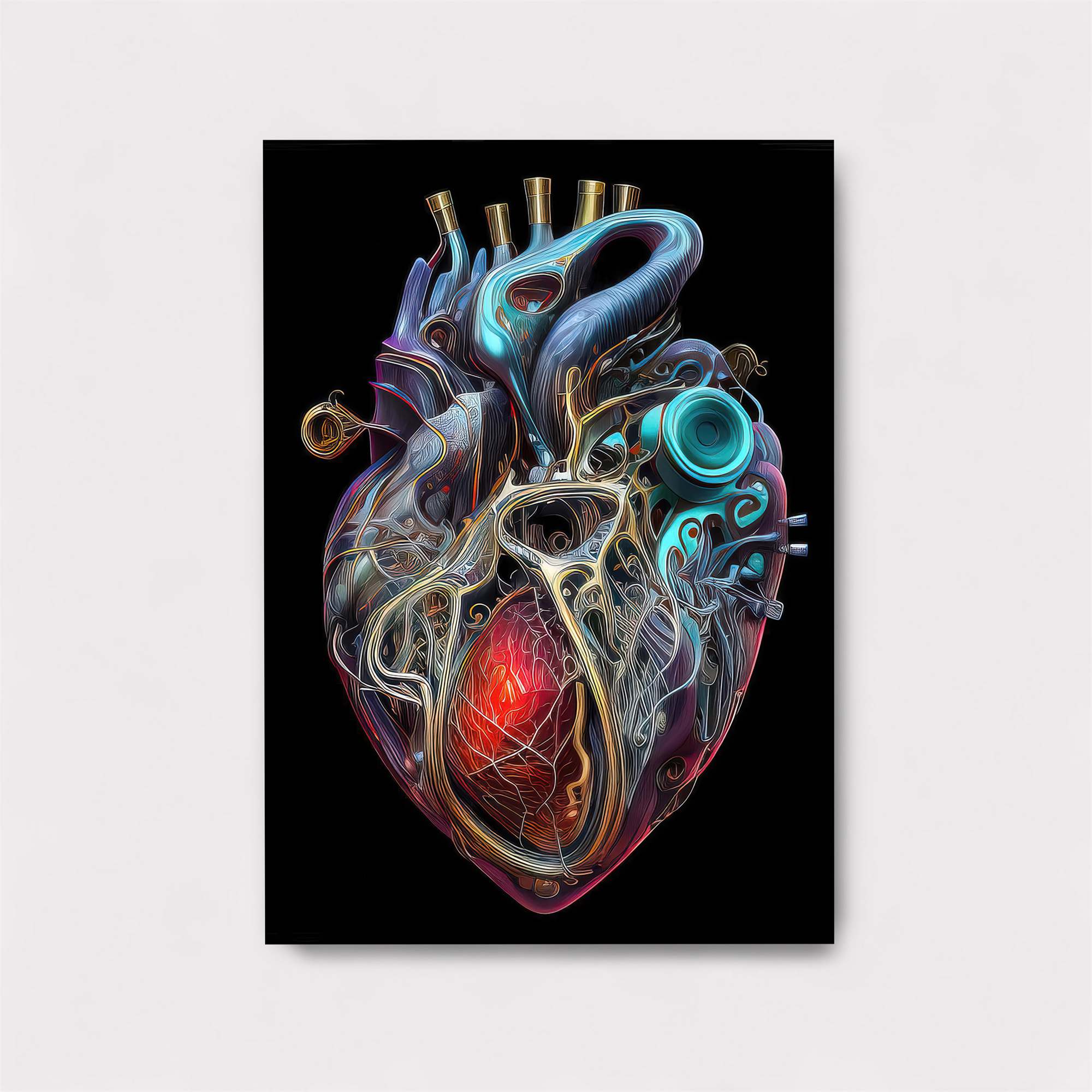 Heart Labyrinth Safe Wall Magnetic / M