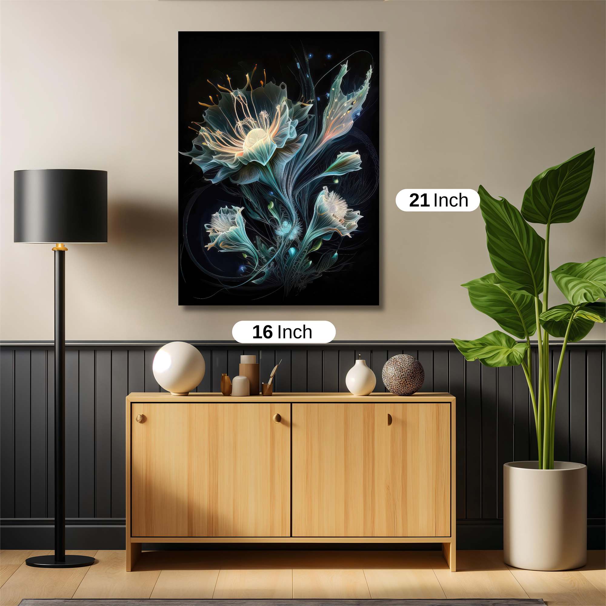 Luminous Bloom Safe Wall Magnetic / M