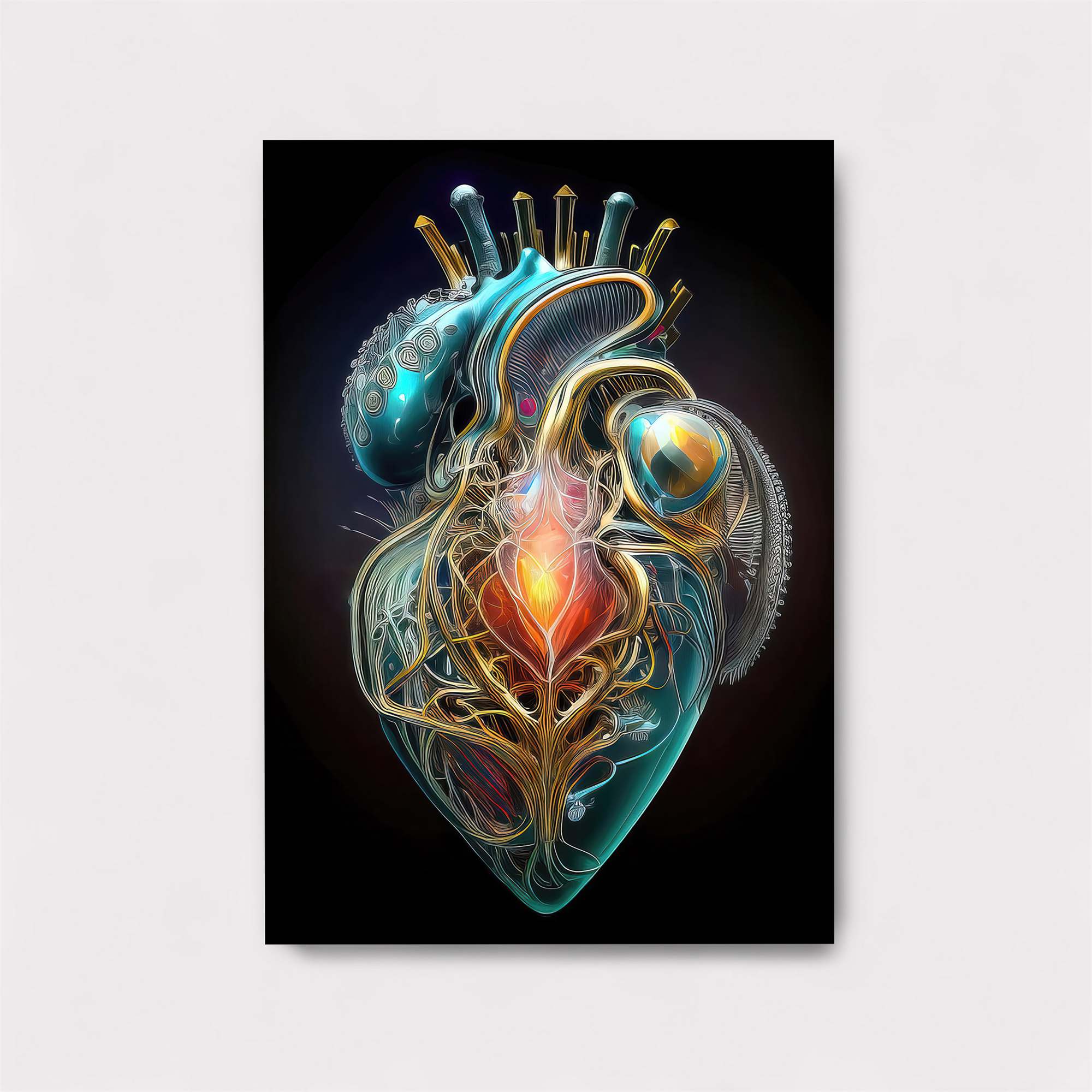 Heart Illumination Safe Wall Magnetic / M