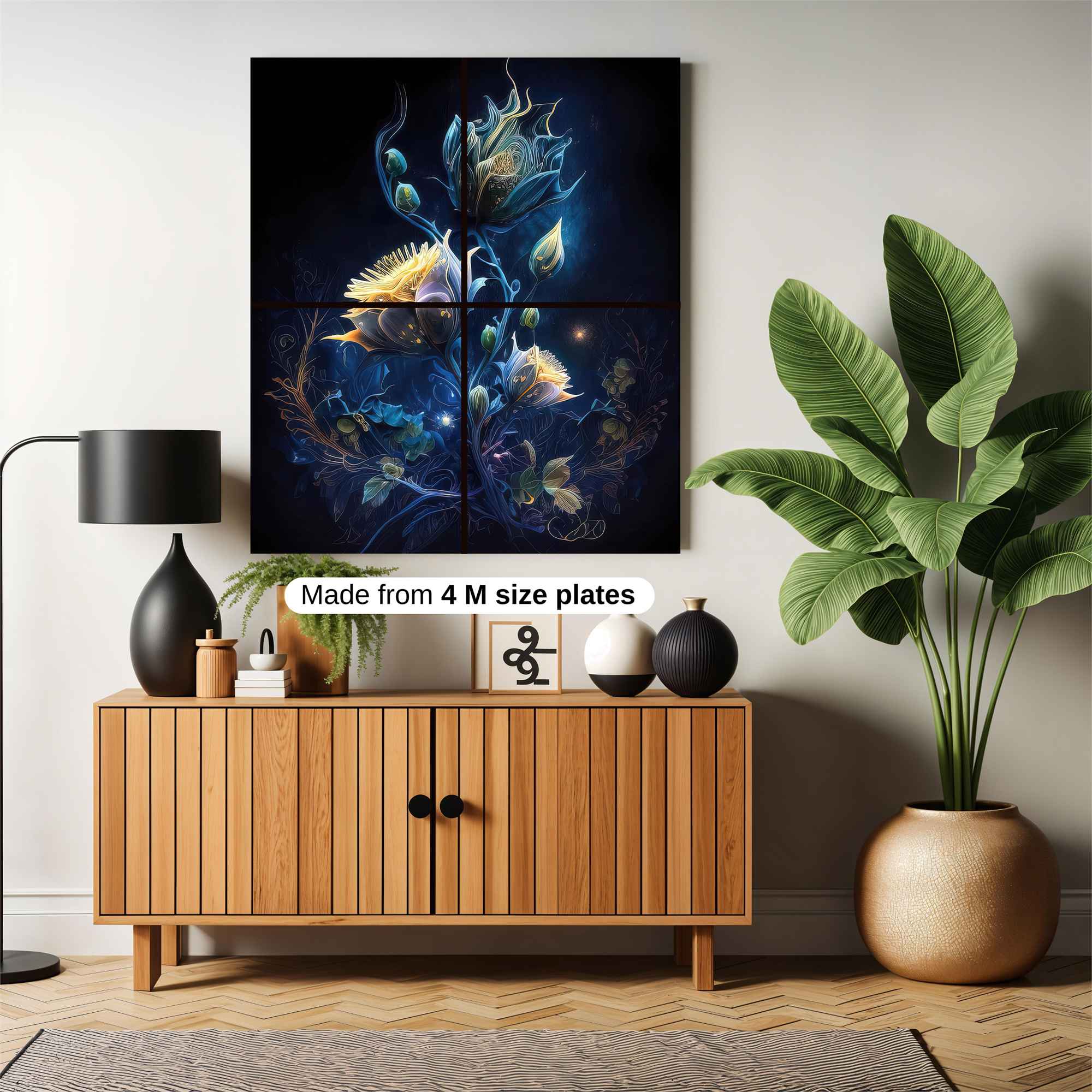 Lunar Bloom Safe Wall Magnetic / M