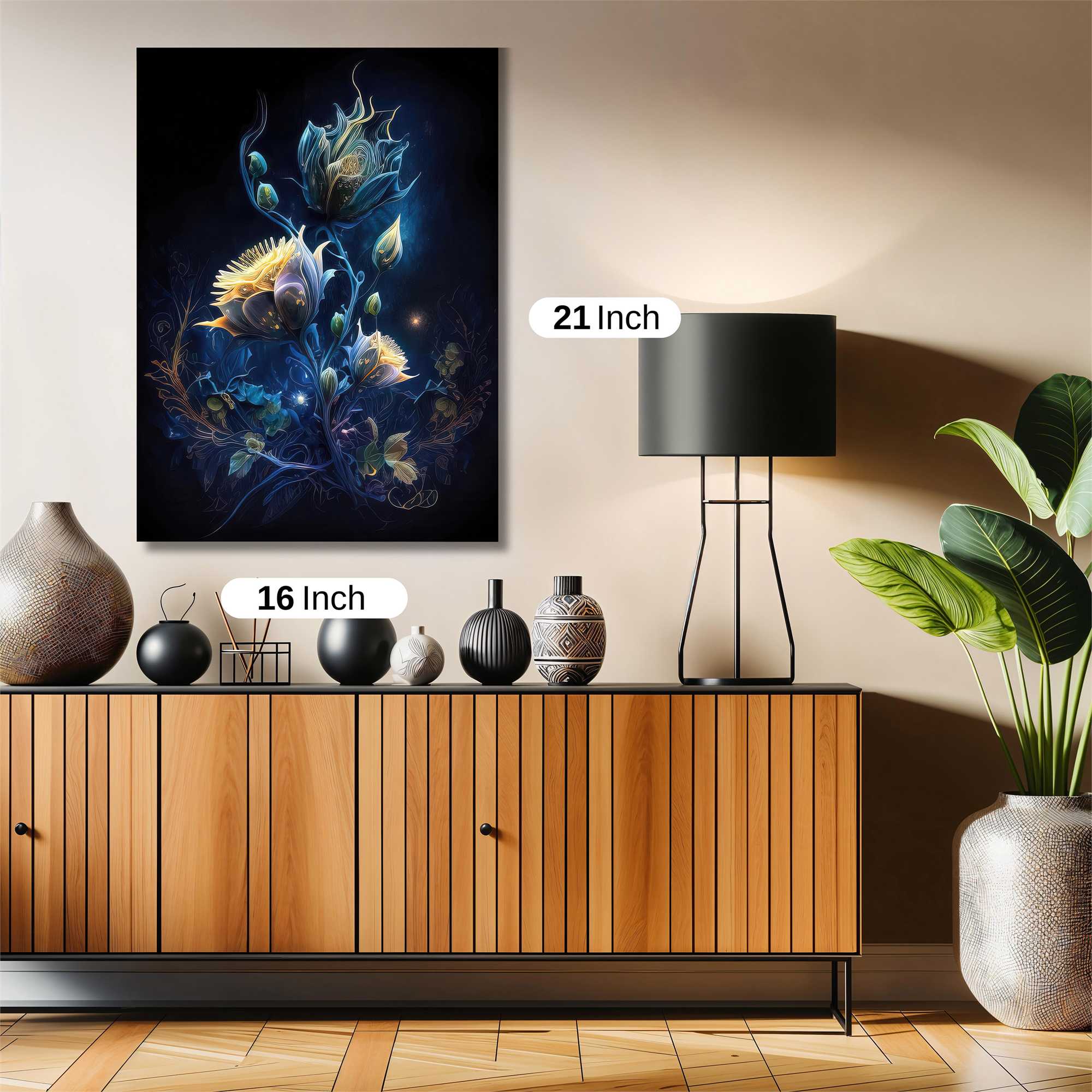 Lunar Bloom Safe Wall Magnetic / M