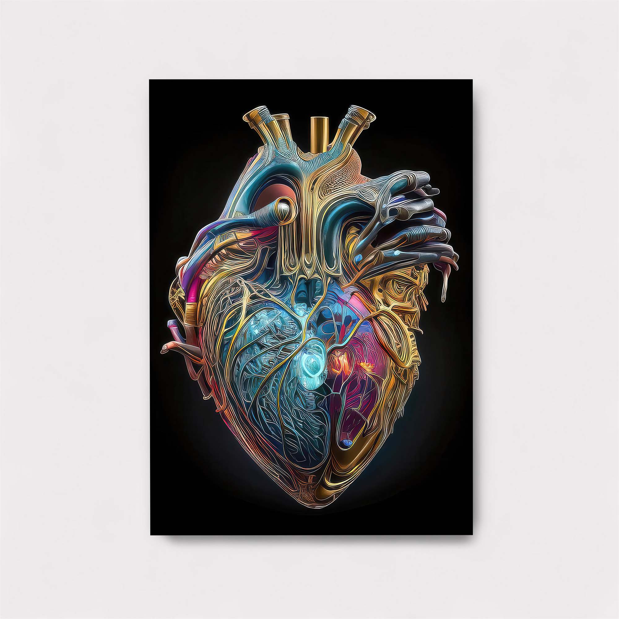 Heart Pulse Safe Wall Magnetic / M
