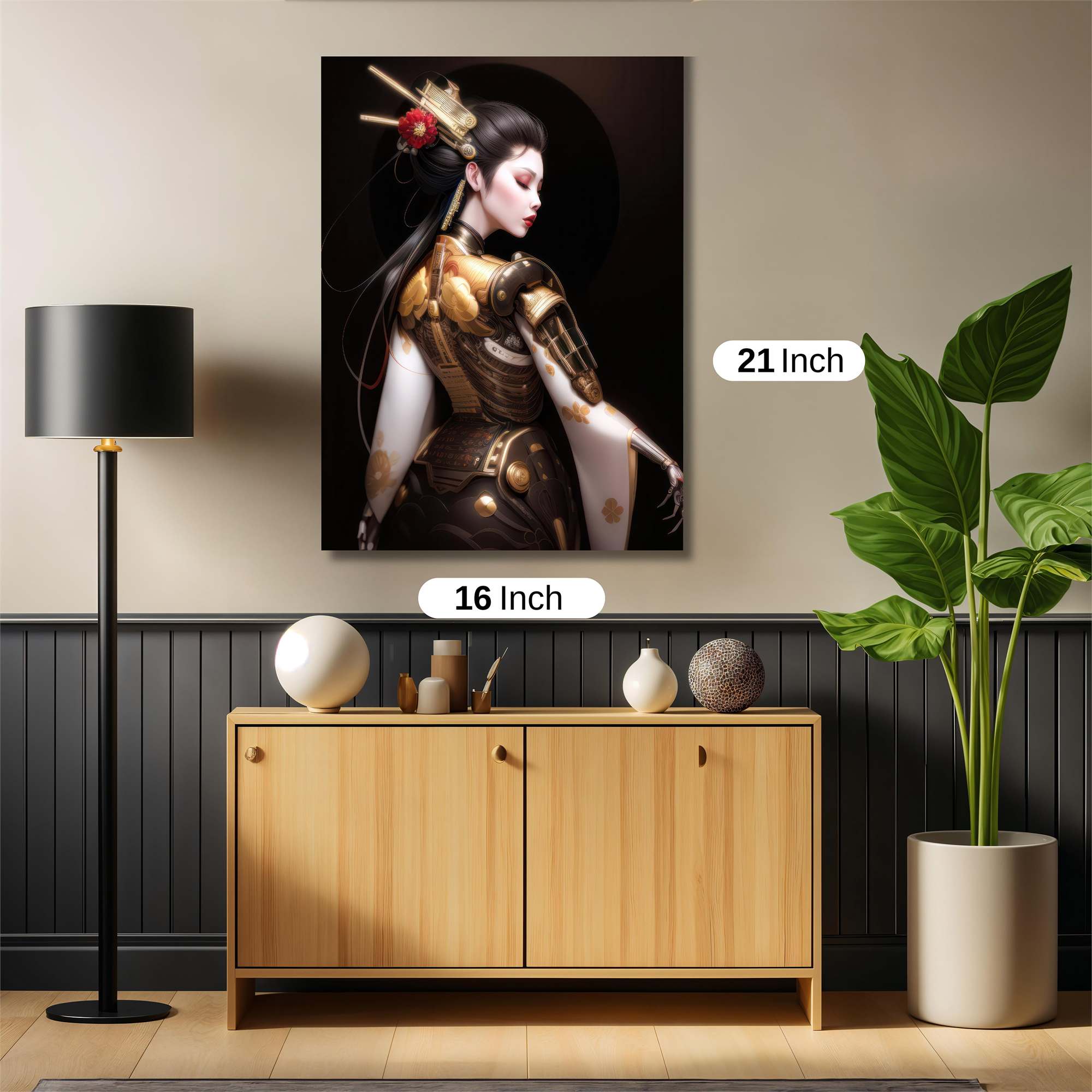Geisha Fusion Safe Wall Magnetic / M