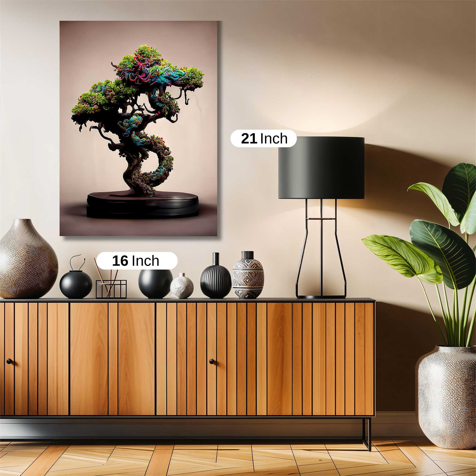 Bonsai Whimsy Safe Wall Magnetic / M