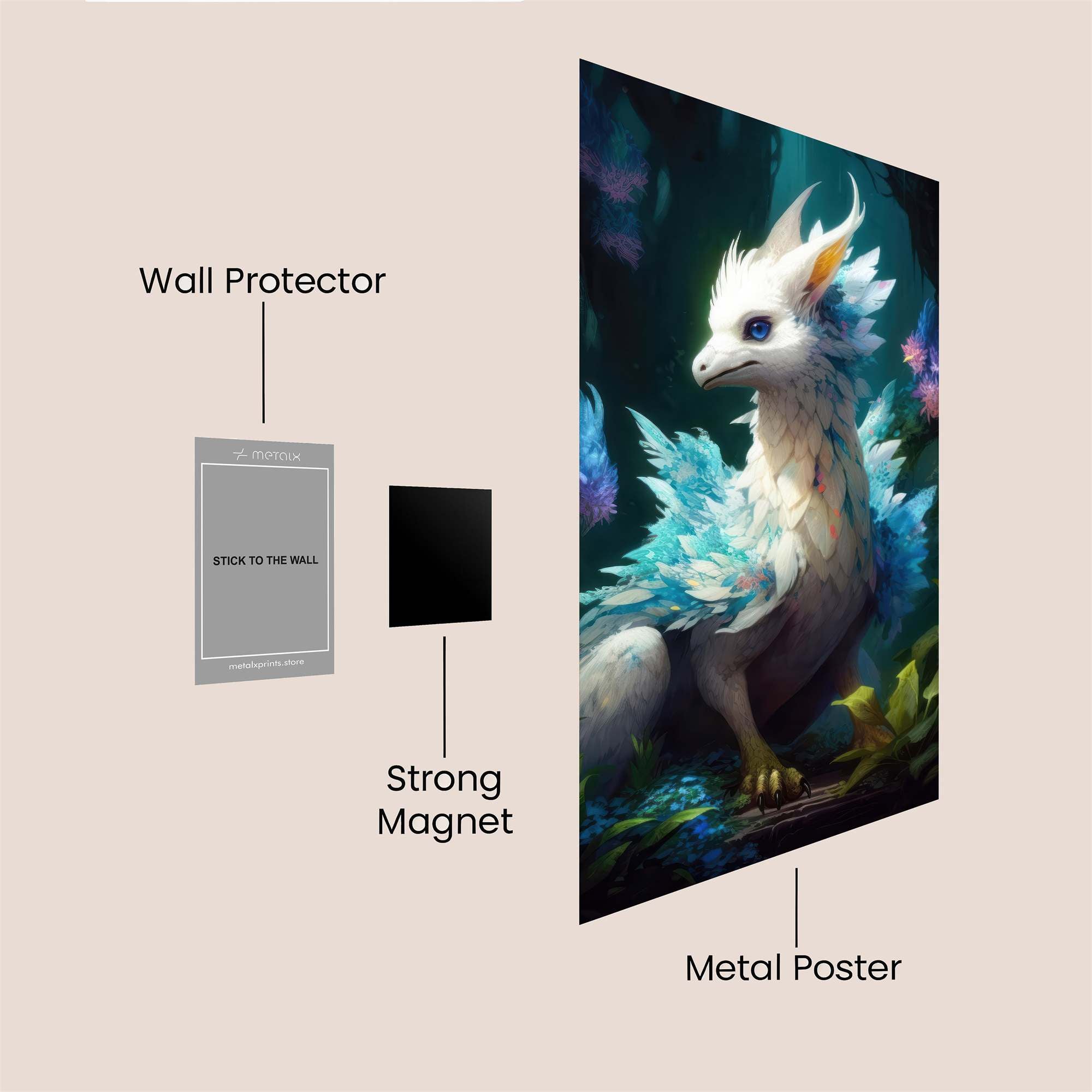 Frost Serenity Safe Wall Magnetic / M