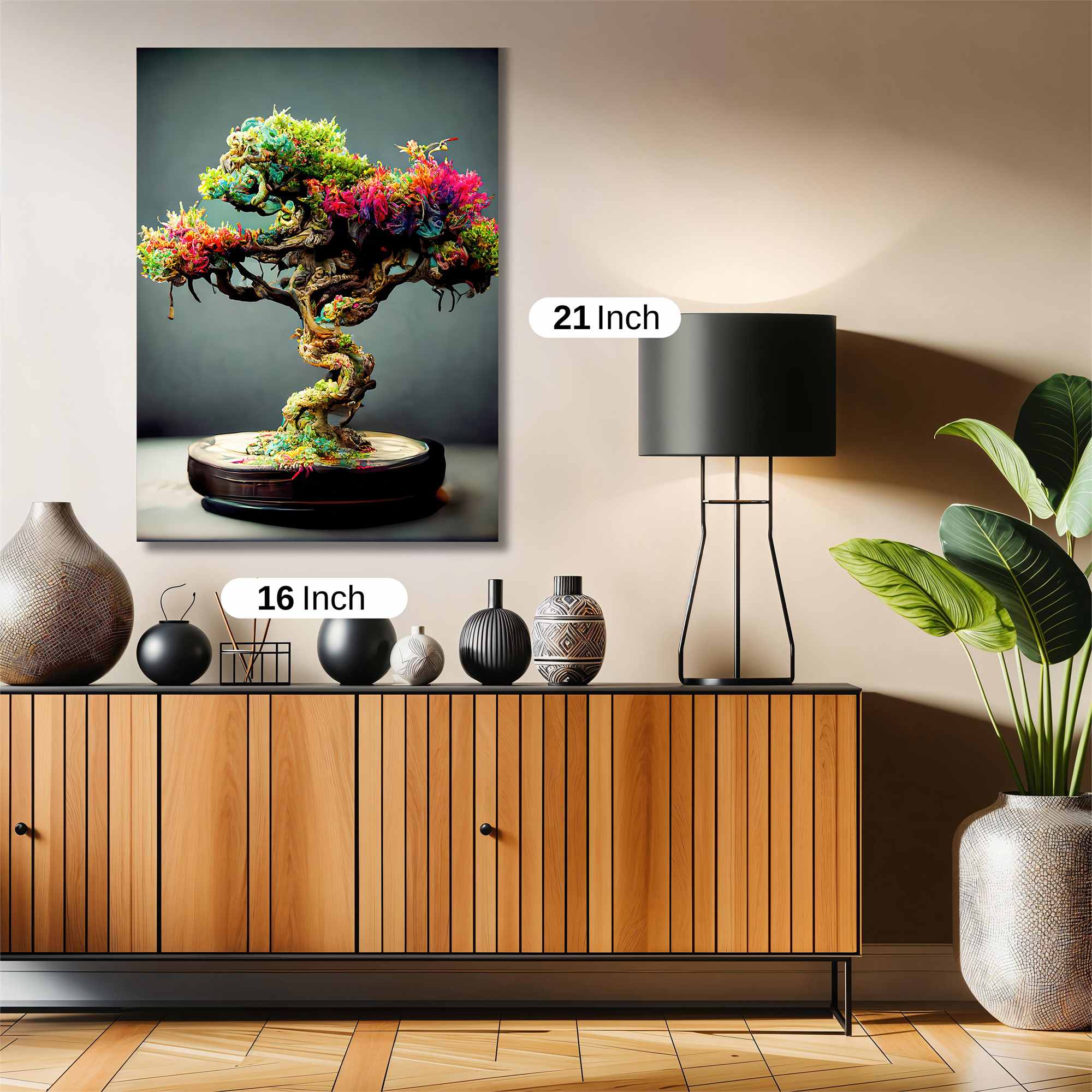 Rainbow Bonsai Safe Wall Magnetic / M