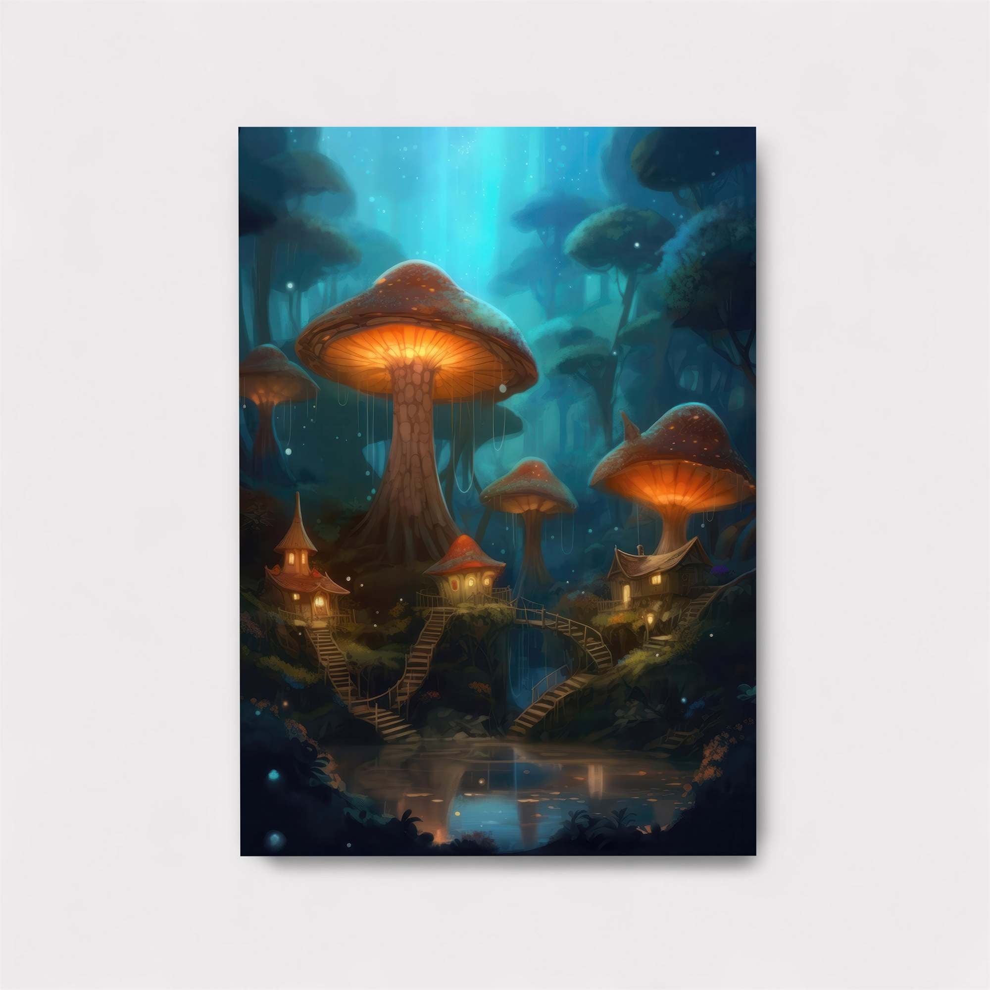 Mushroom Glow Safe Wall Magnetic / M
