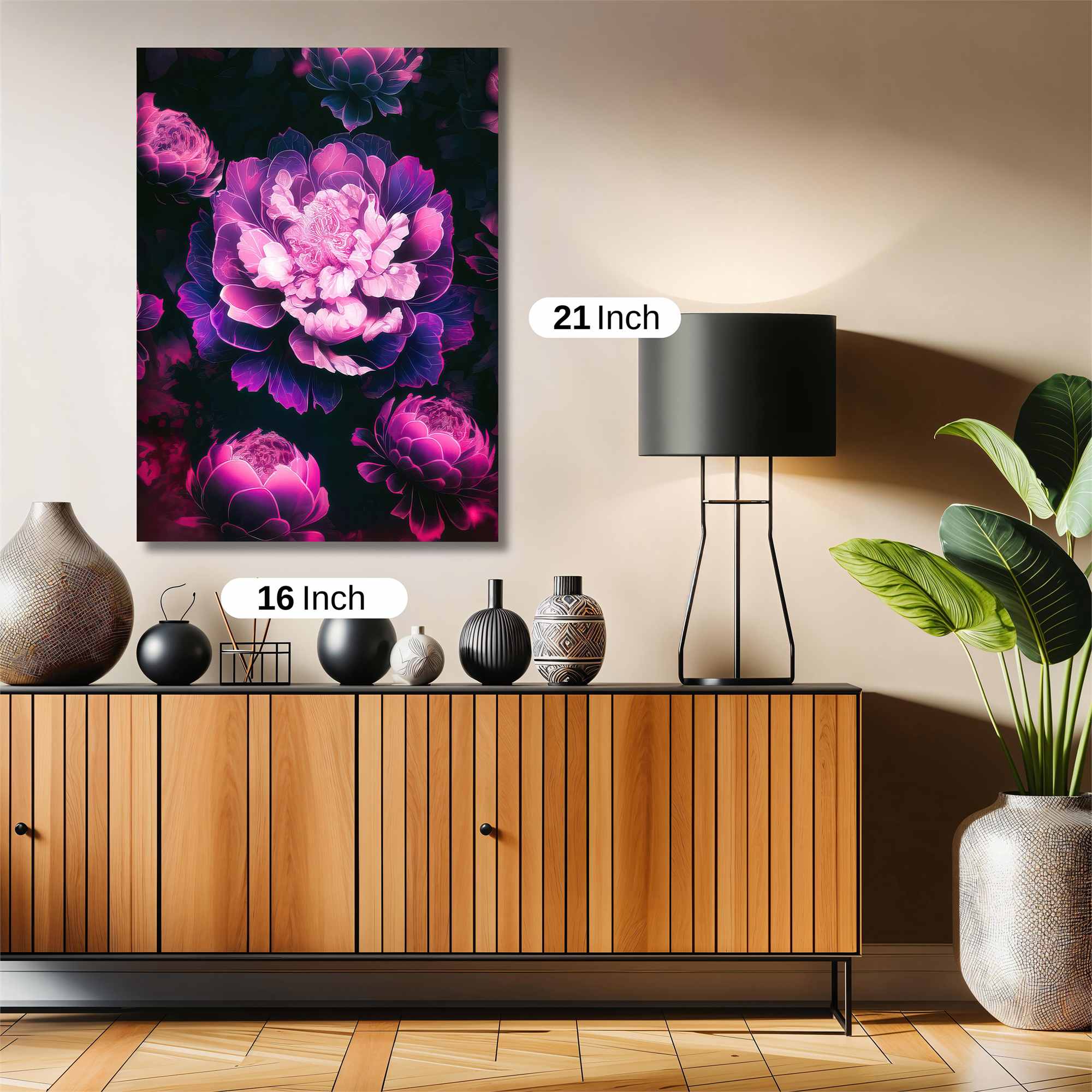 Peony Rapture Safe Wall Magnetic / M