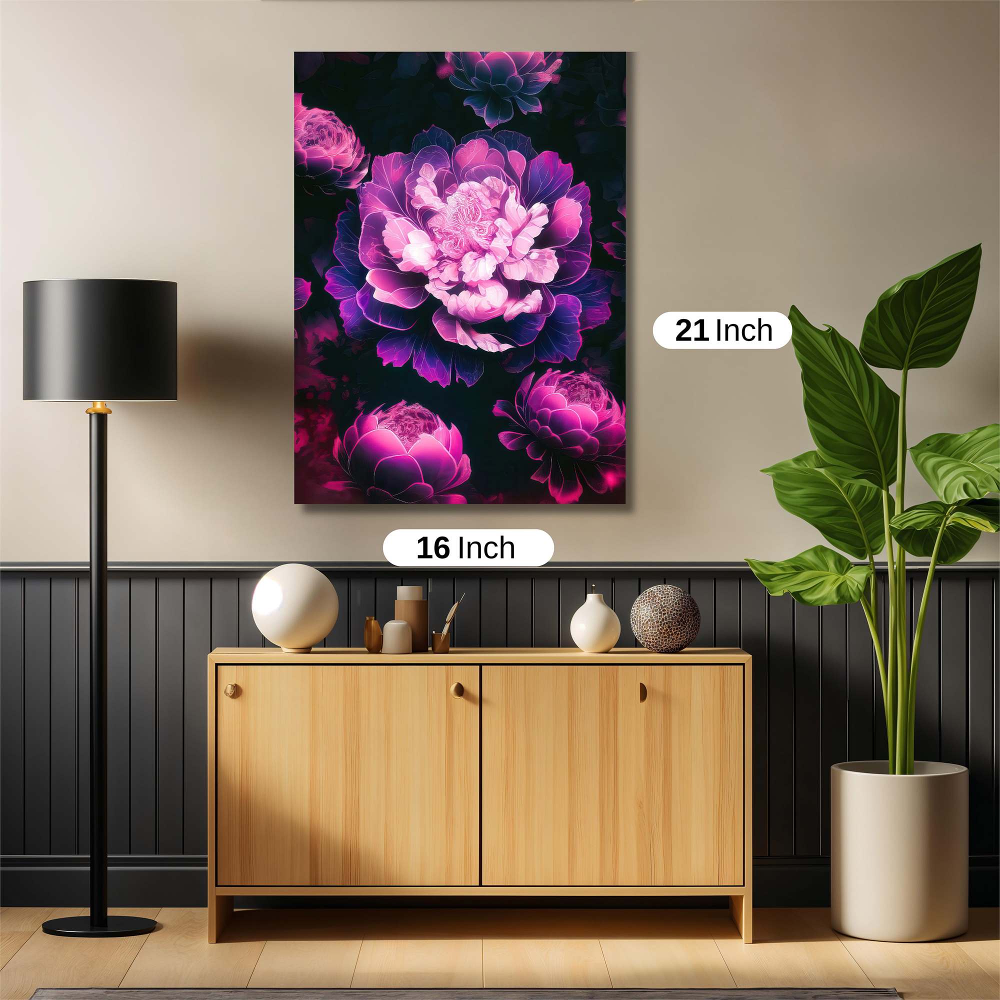 Peony Rapture Safe Wall Magnetic / M