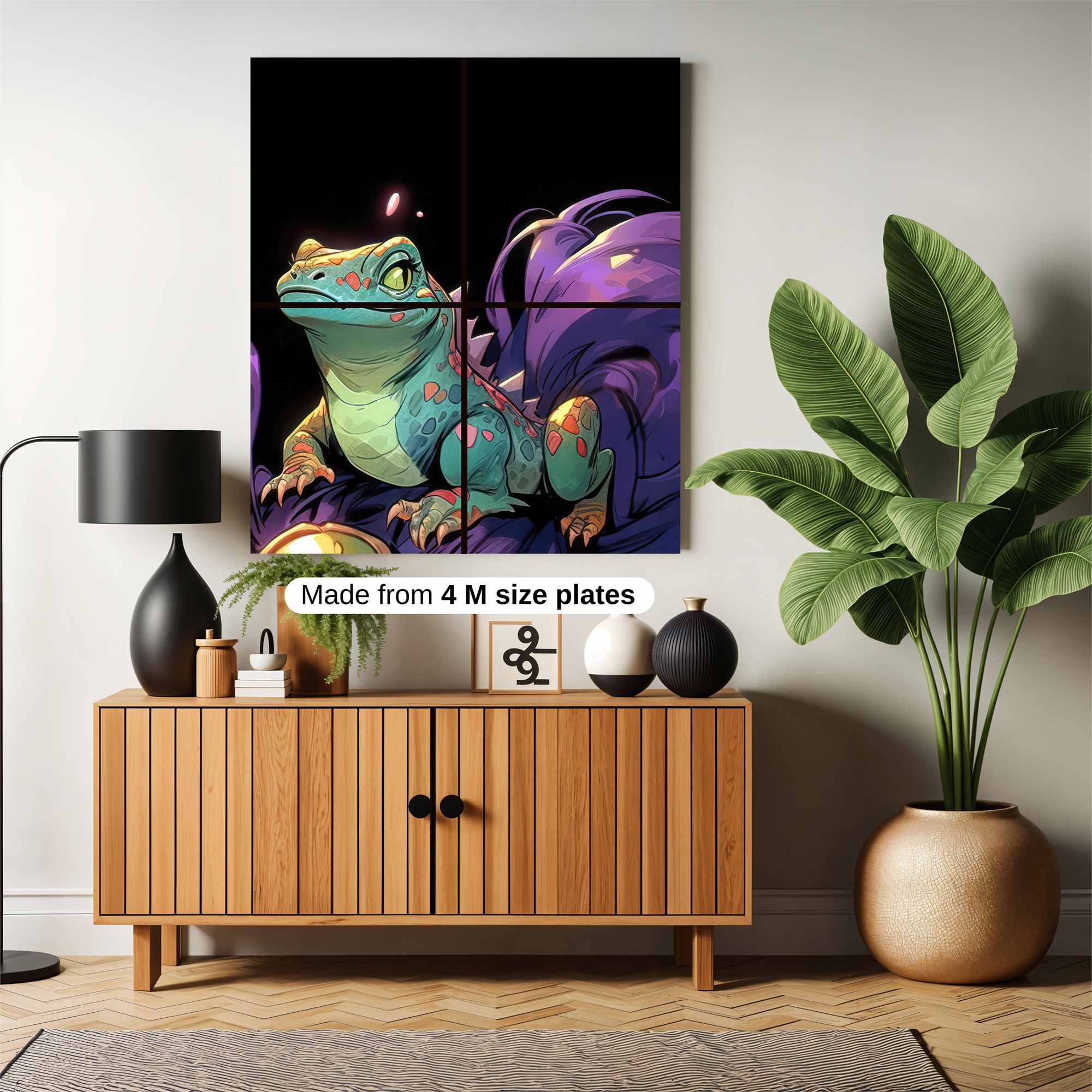 Froggy Whimsy Safe Wall Magnetic / M