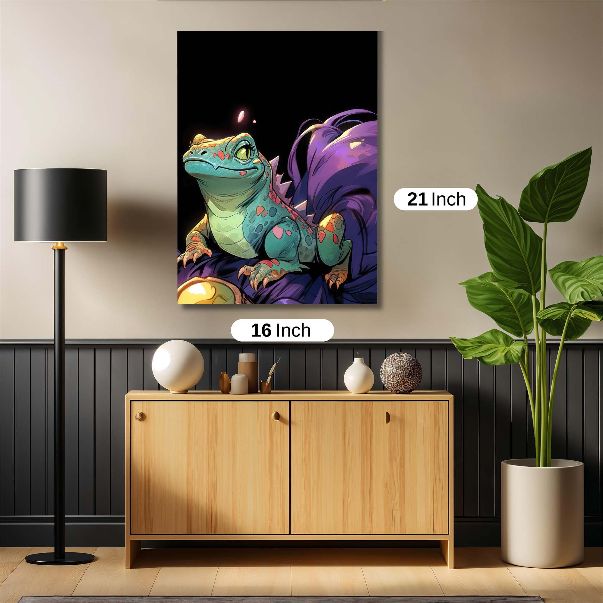 Froggy Whimsy Safe Wall Magnetic / M