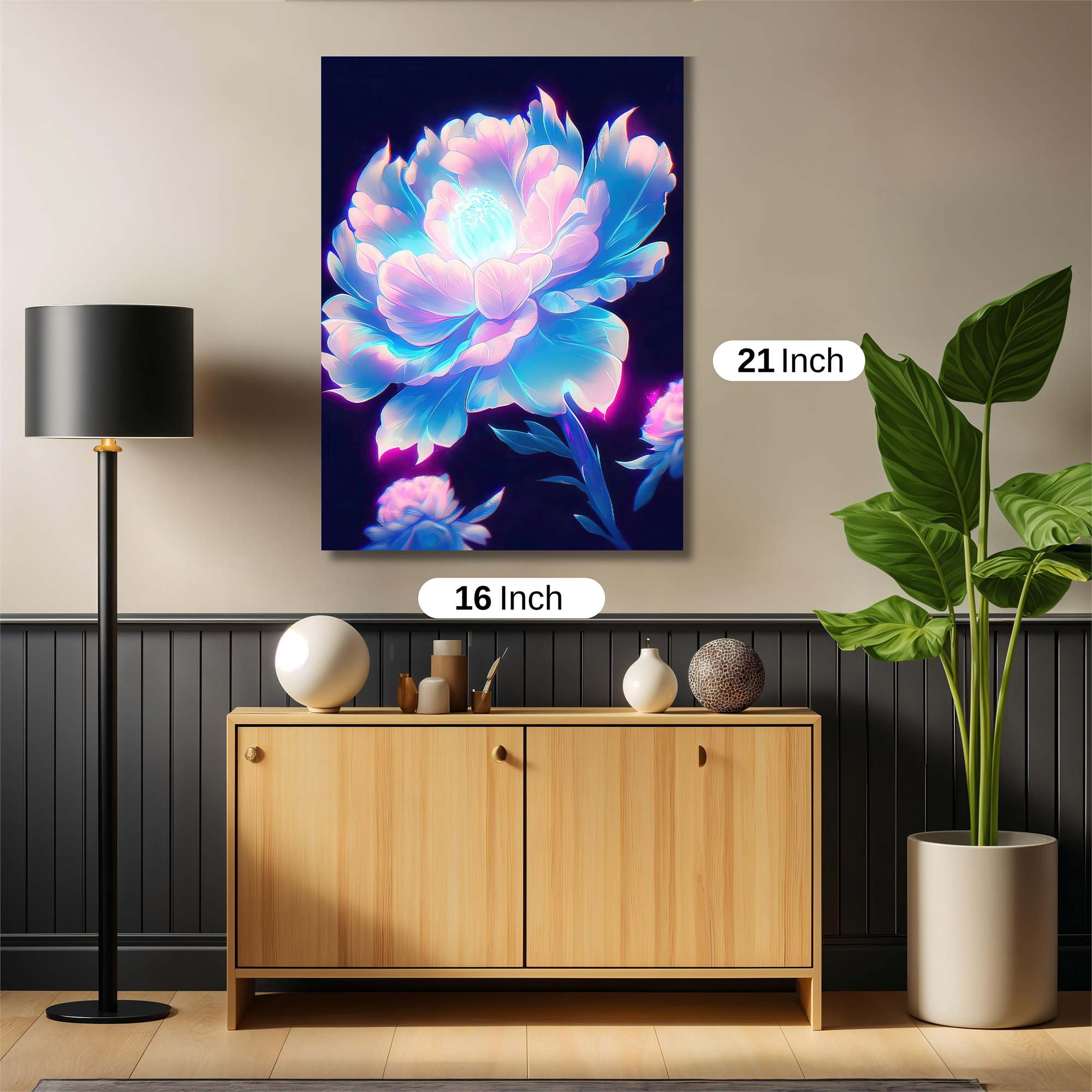 Glow Blossom Safe Wall Magnetic / M
