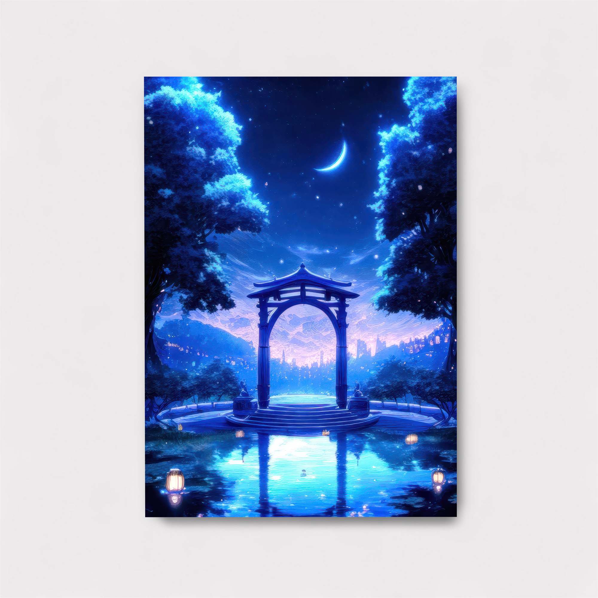 Moonlit Tranquility Safe Wall Magnetic / M