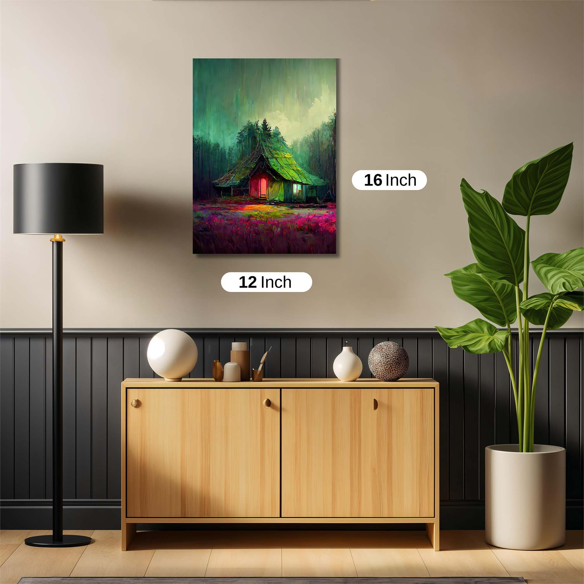 Cabin Enchantment Safe Wall Magnetic / M