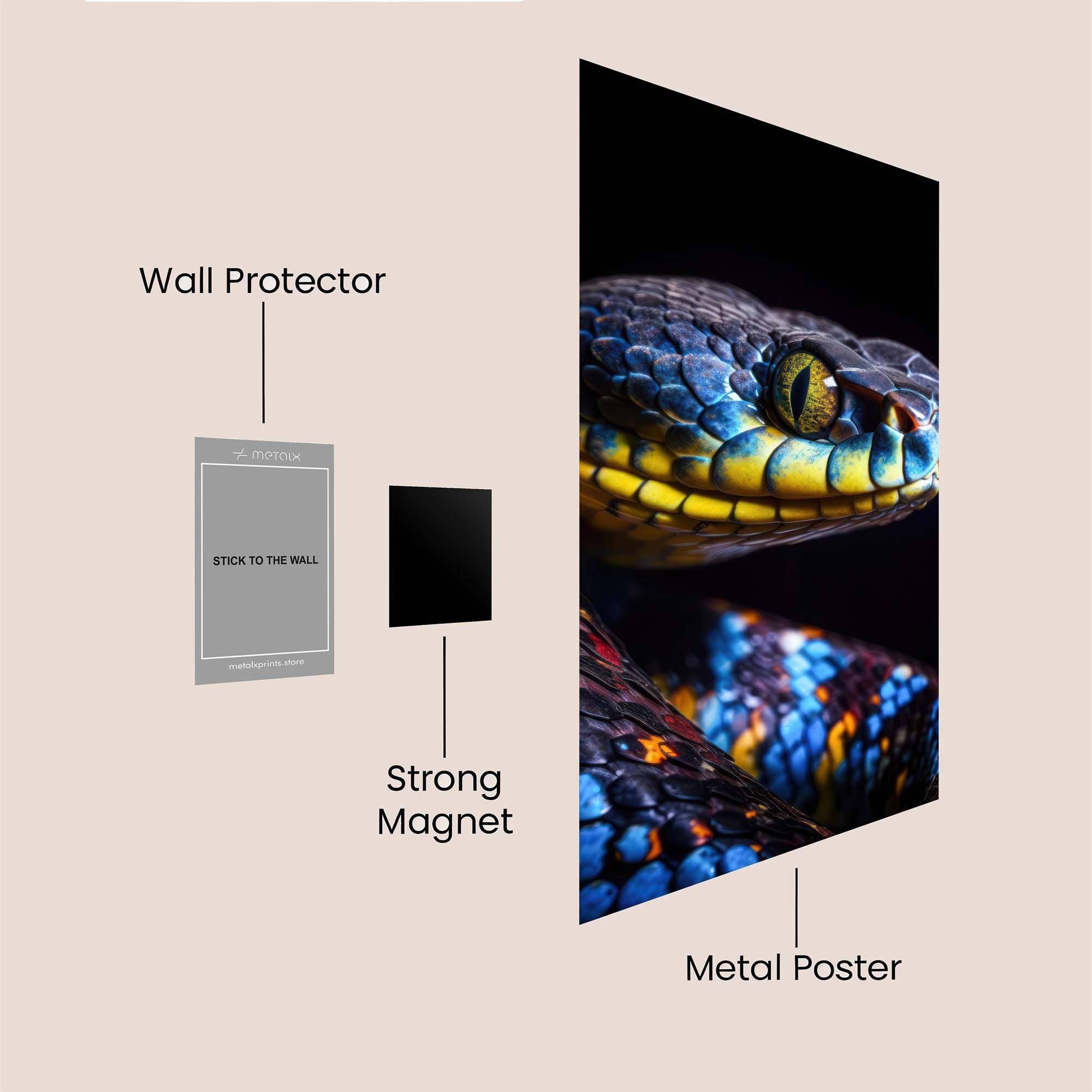 Viper Enigma Safe Wall Magnetic / M
