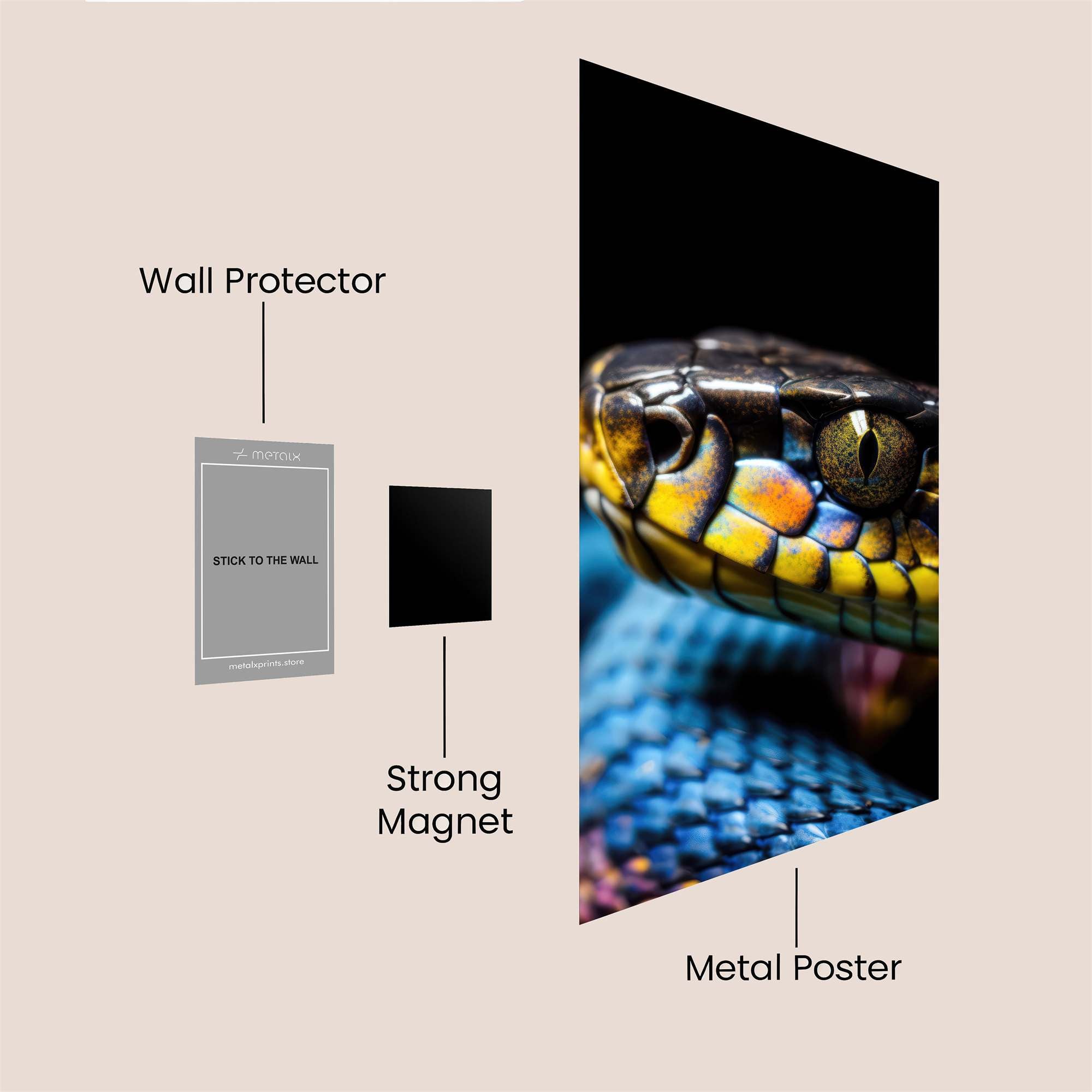 Viper Enigma Safe Wall Magnetic / M