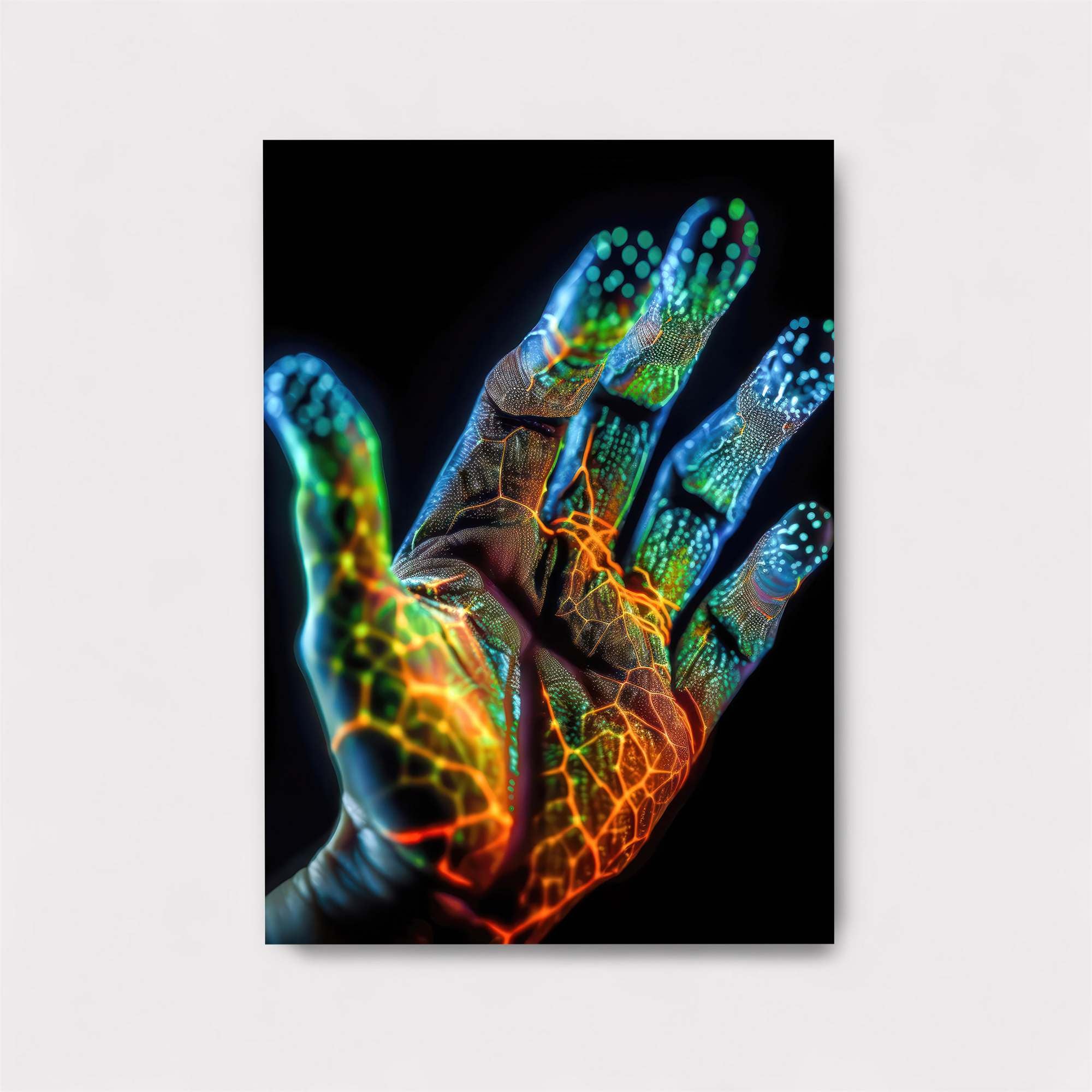 Neon Pulse Safe Wall Magnetic / M