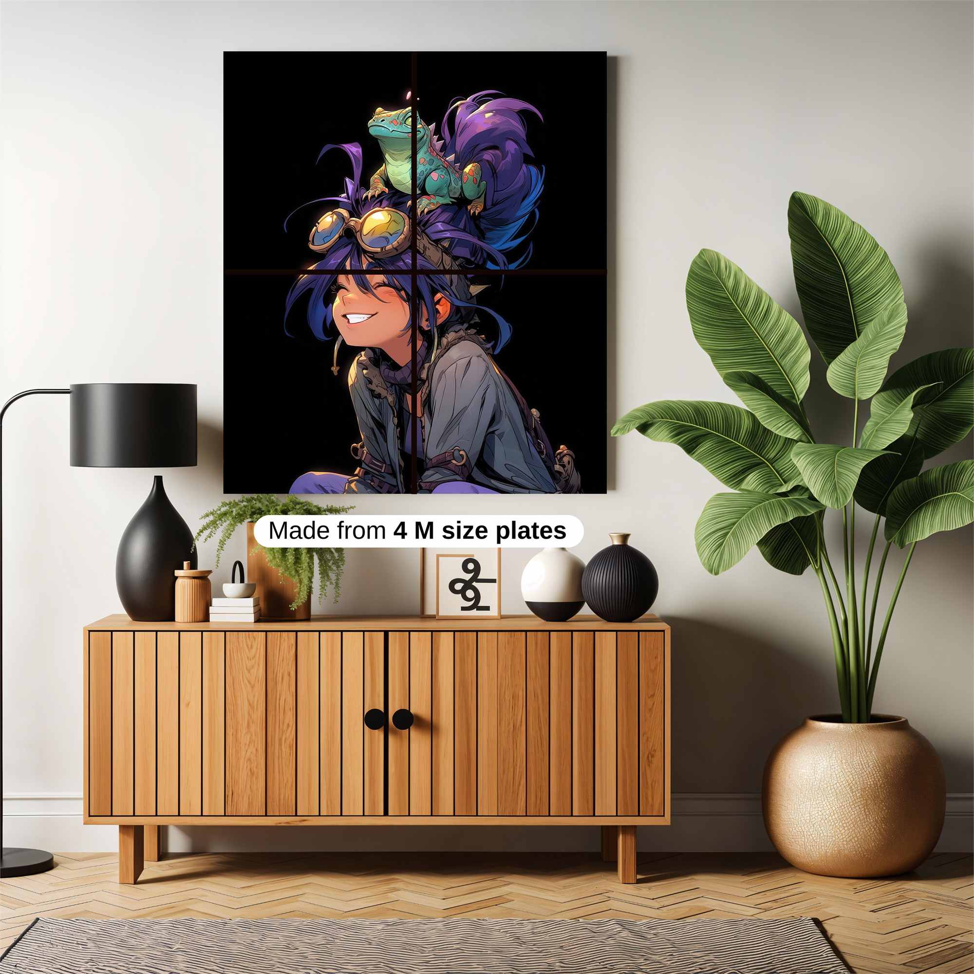 Froggy Whimsy Safe Wall Magnetic / M