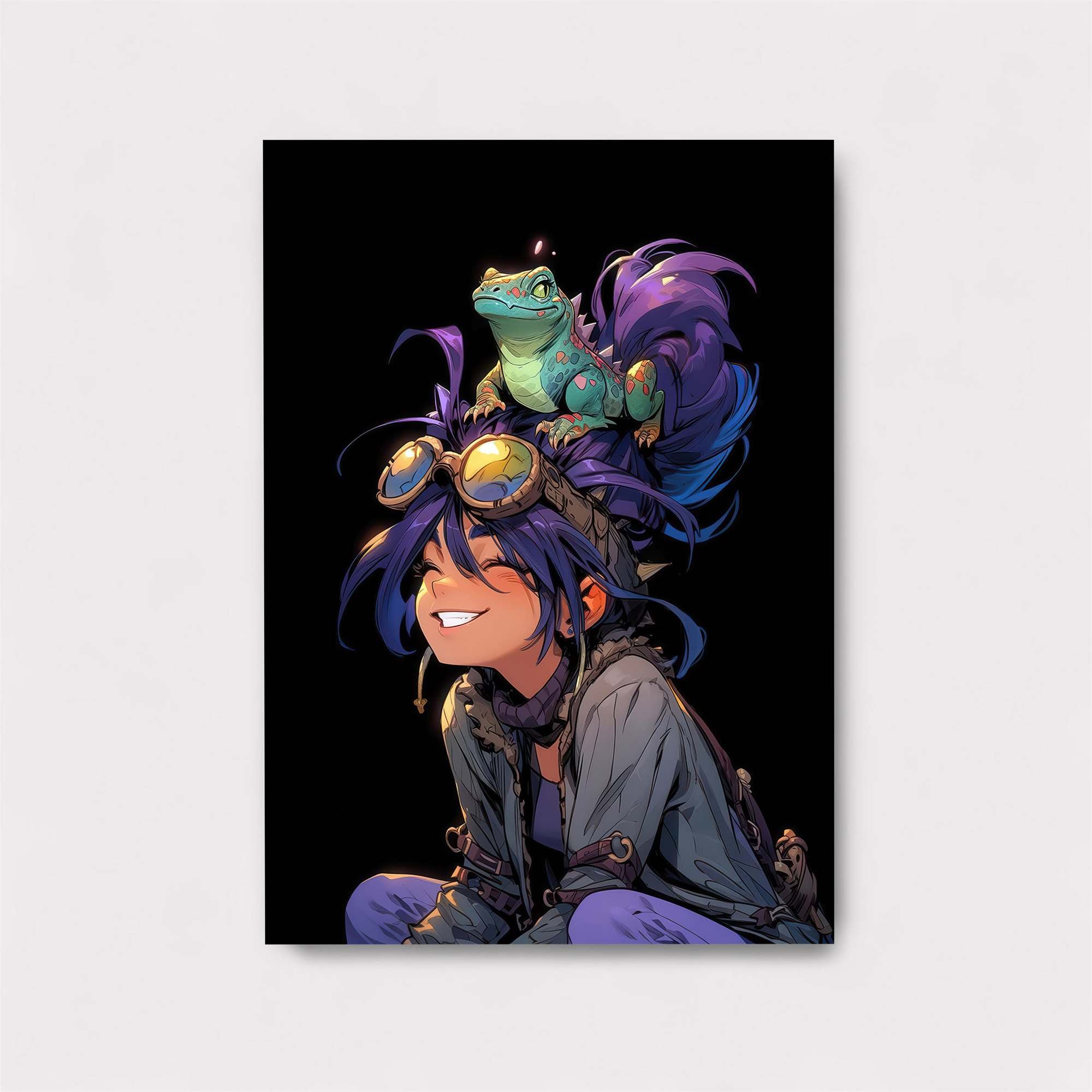 Froggy Whimsy Safe Wall Magnetic / M