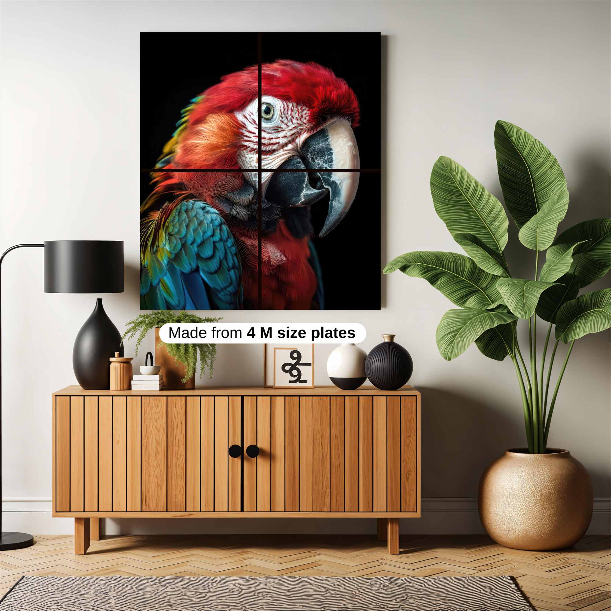 Macaw Majestic Safe Wall Magnetic / M