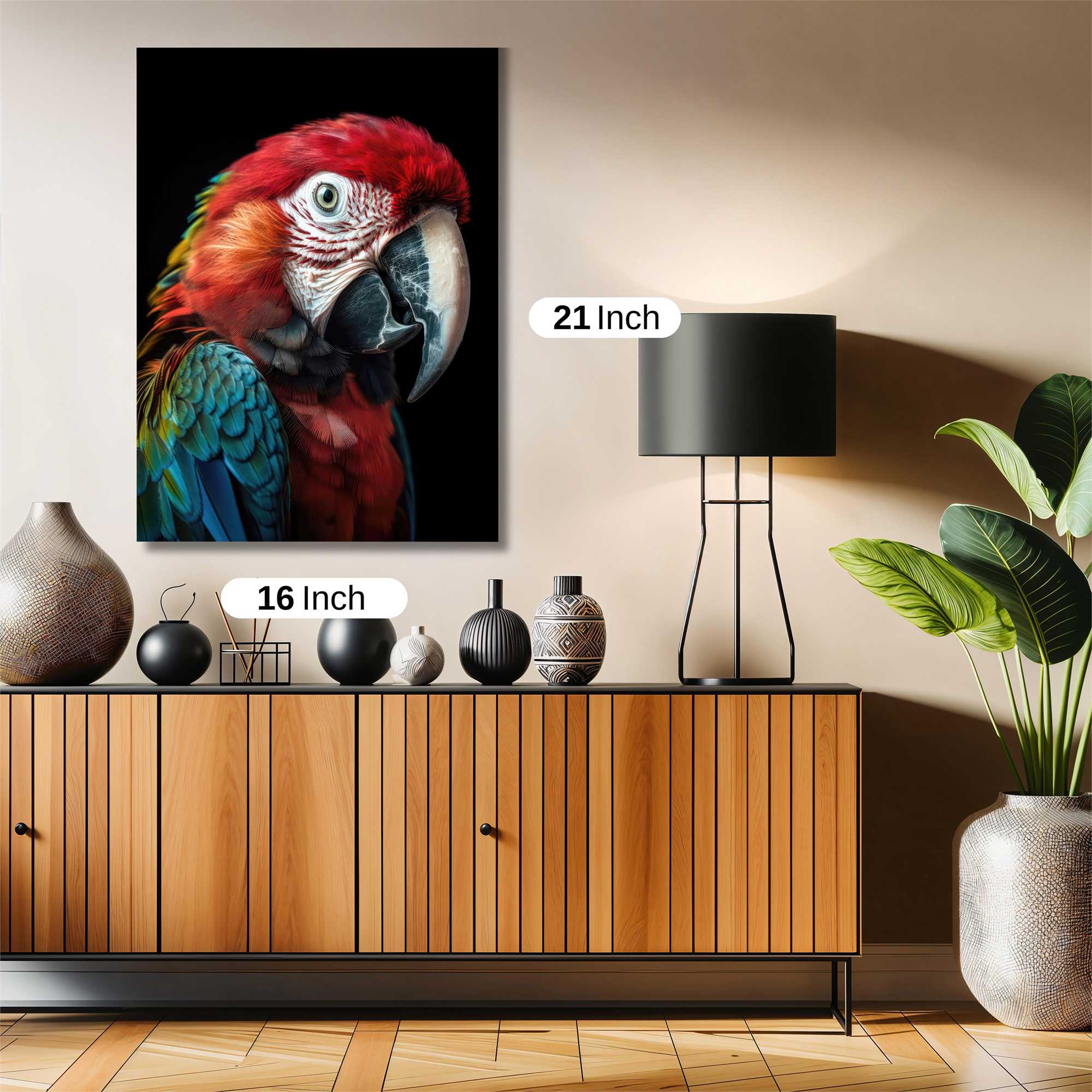 Macaw Majestic Safe Wall Magnetic / M