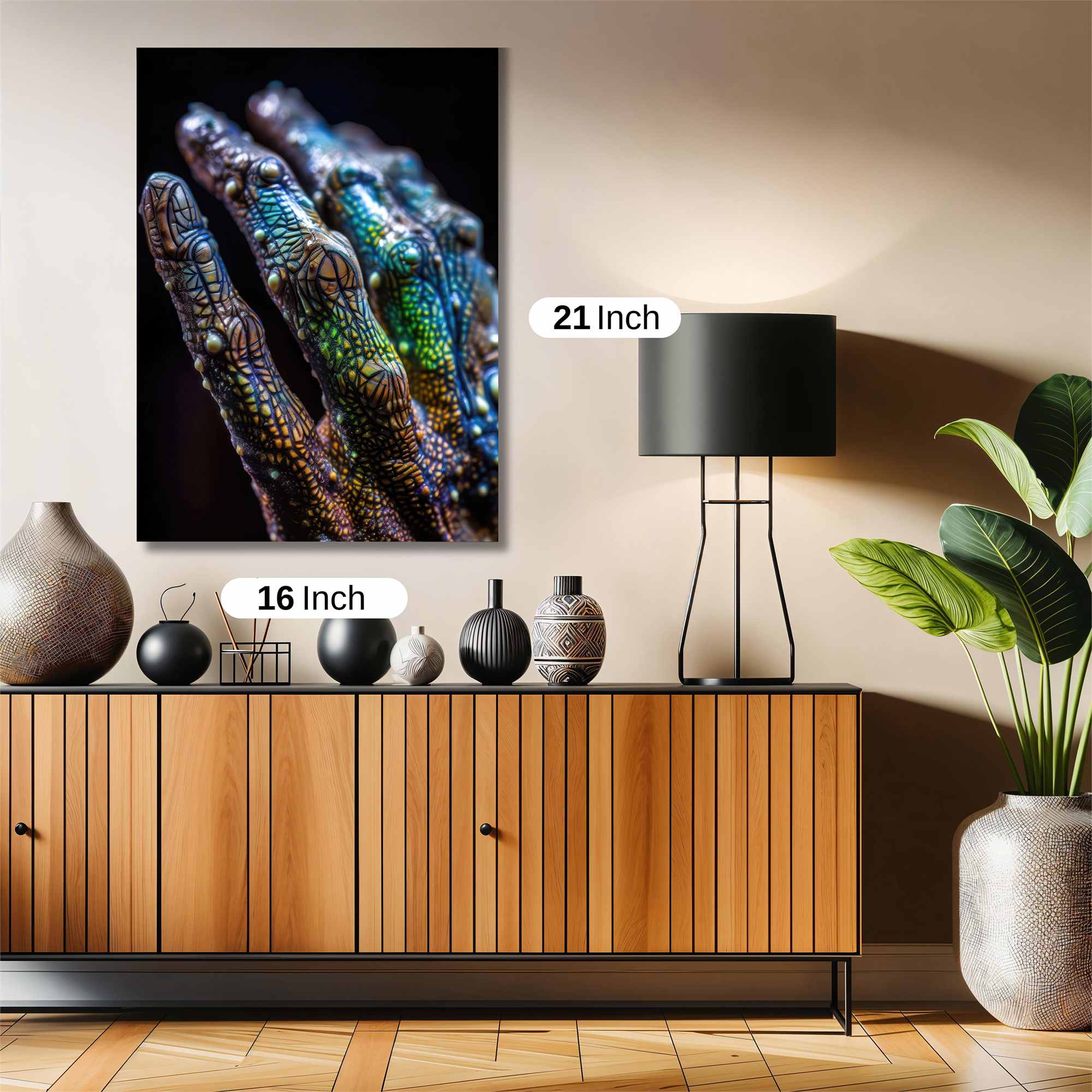 Alien Enigma Safe Wall Magnetic / M