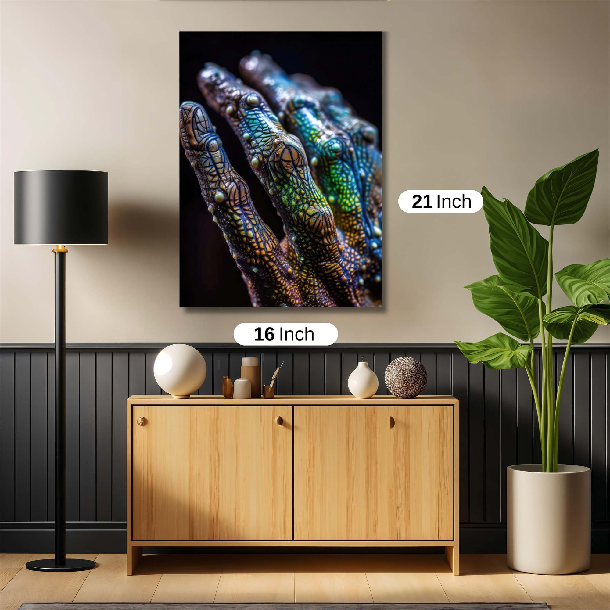 Alien Enigma Safe Wall Magnetic / M