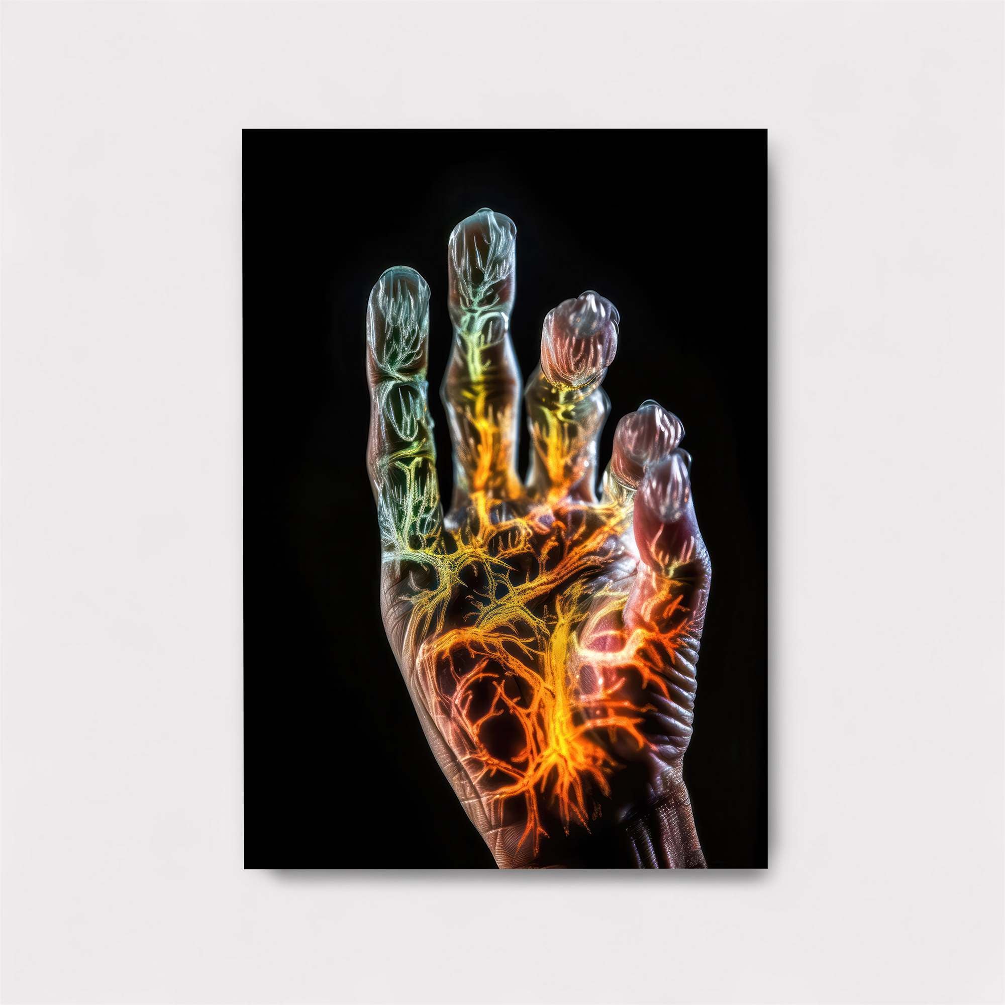 Veins Vibrant Safe Wall Magnetic / M