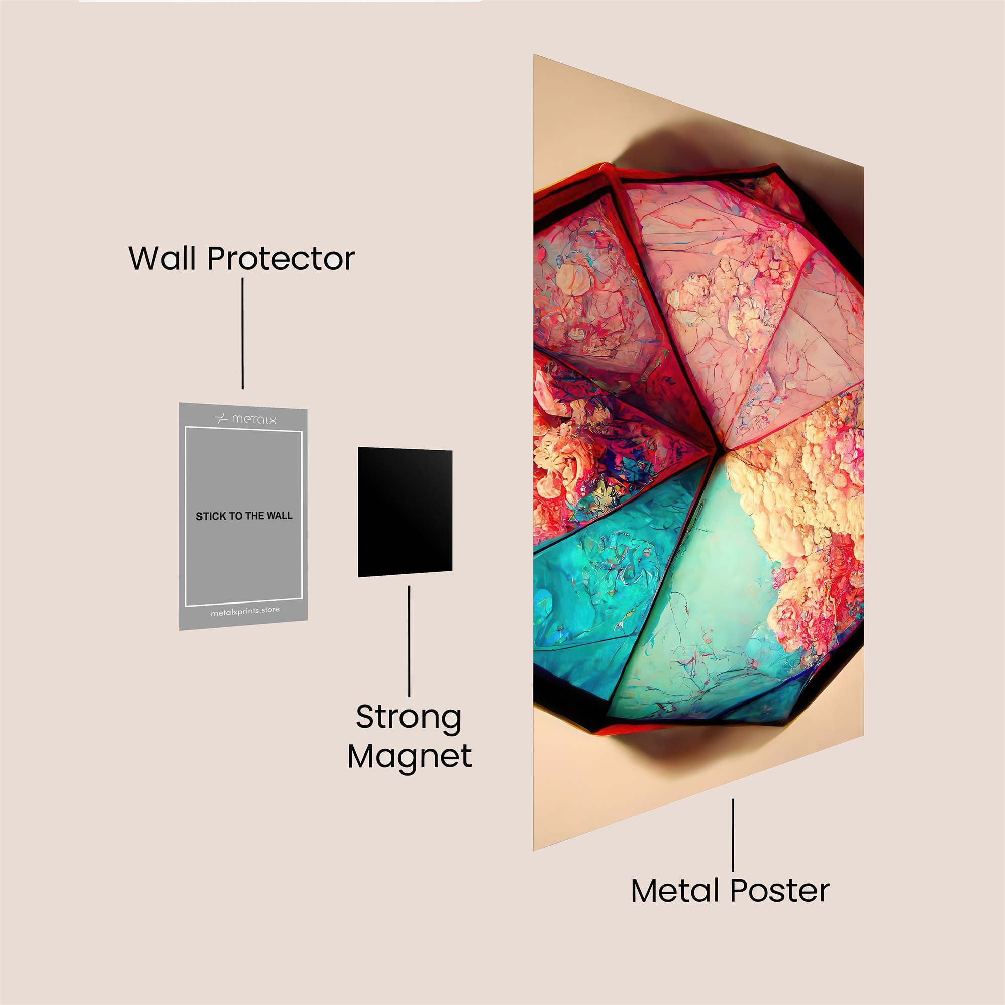 Clouded Dream Safe Wall Magnetic / M