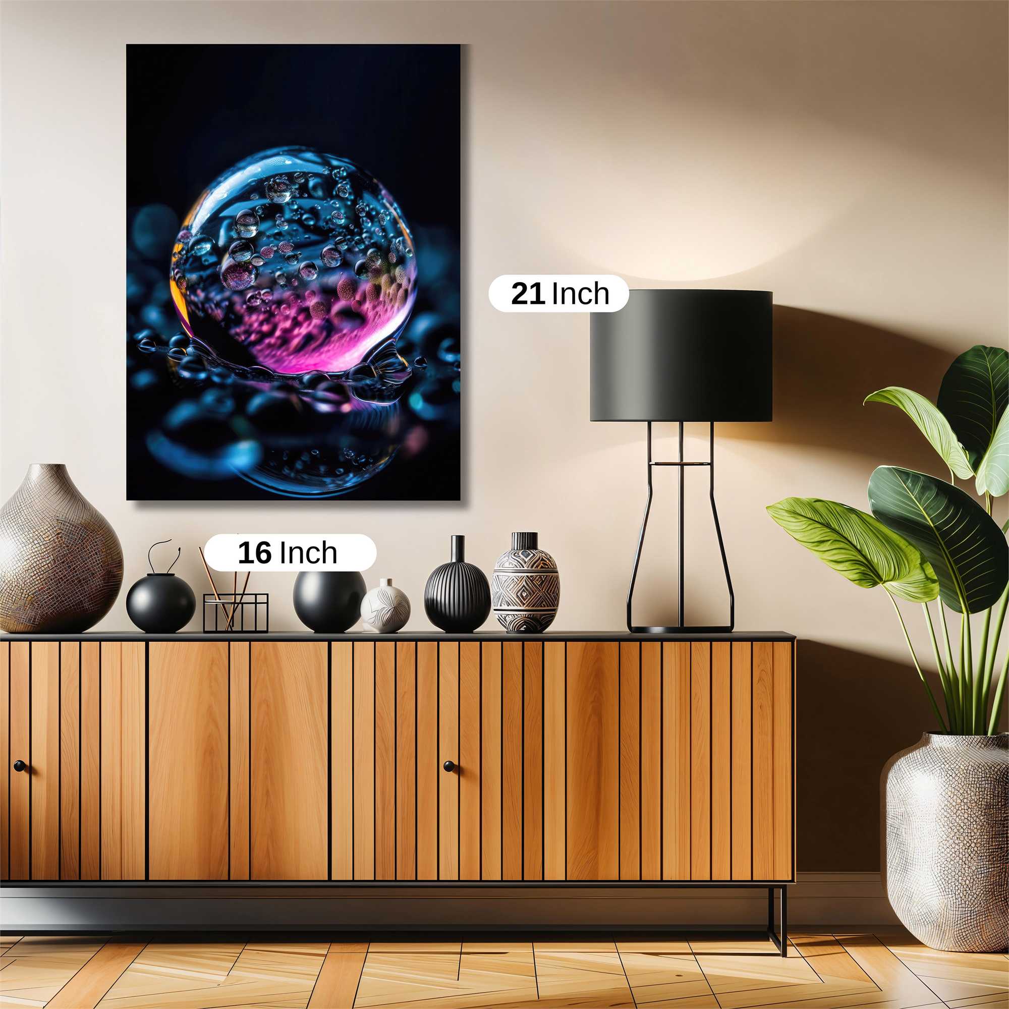 Bubble Enigma Safe Wall Magnetic / M