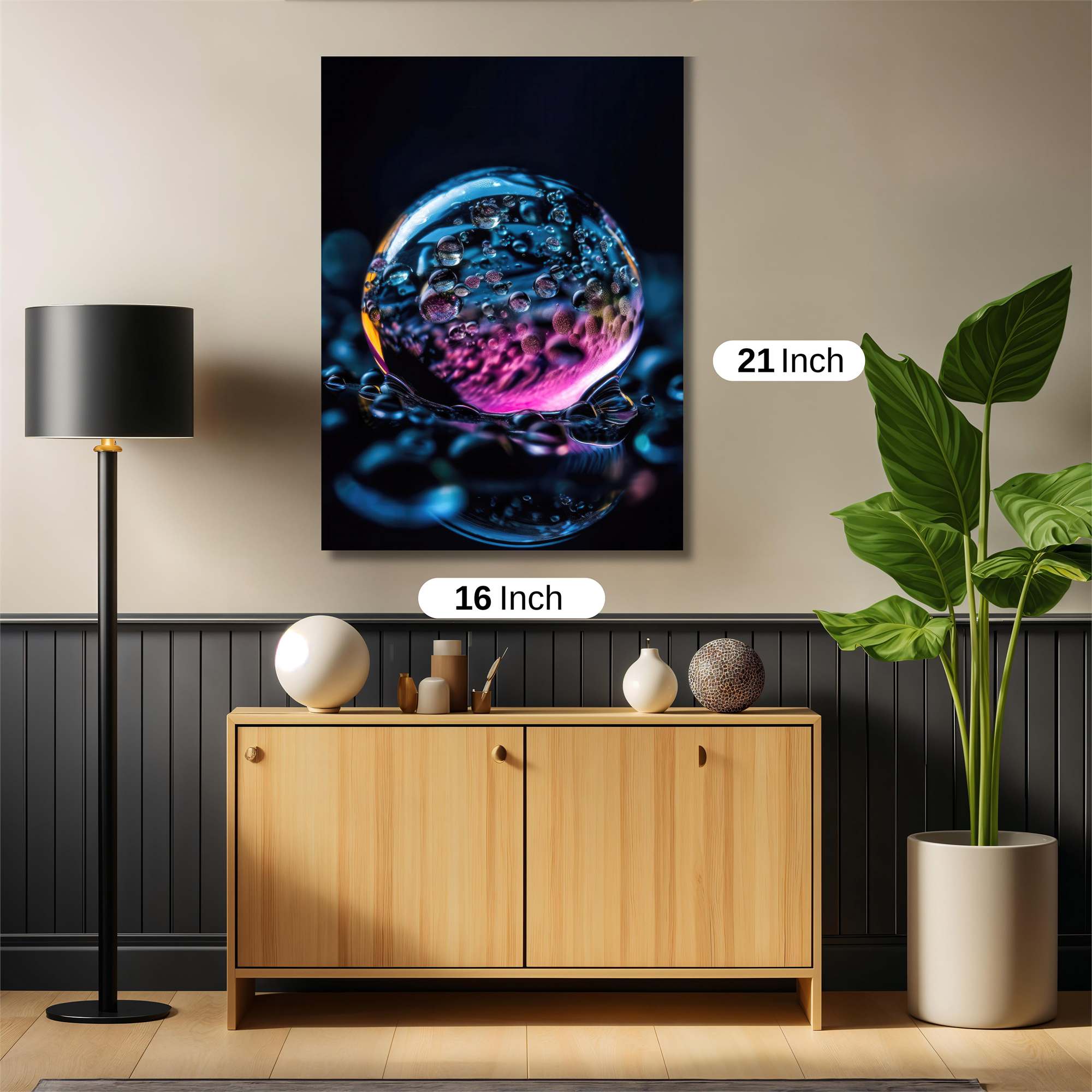 Bubble Enigma Safe Wall Magnetic / M