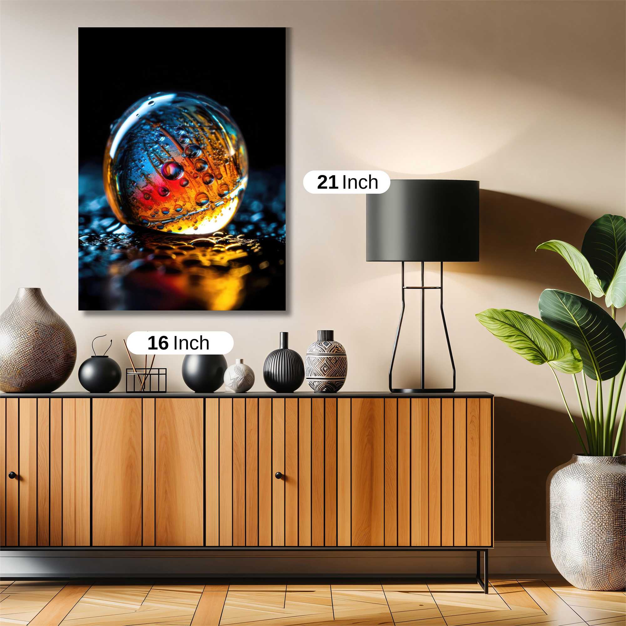 Sphere Radiance Safe Wall Magnetic / M