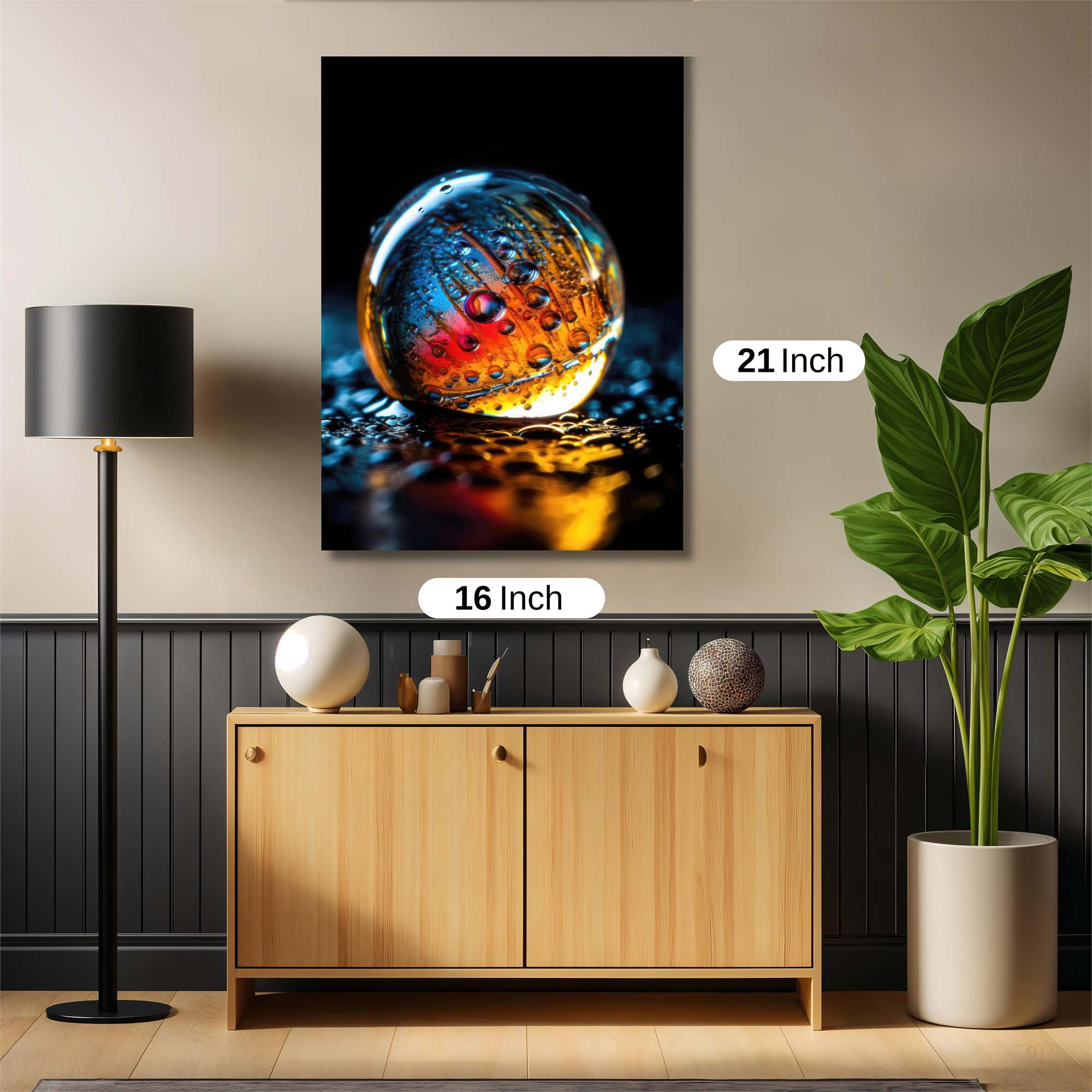 Sphere Radiance Safe Wall Magnetic / M