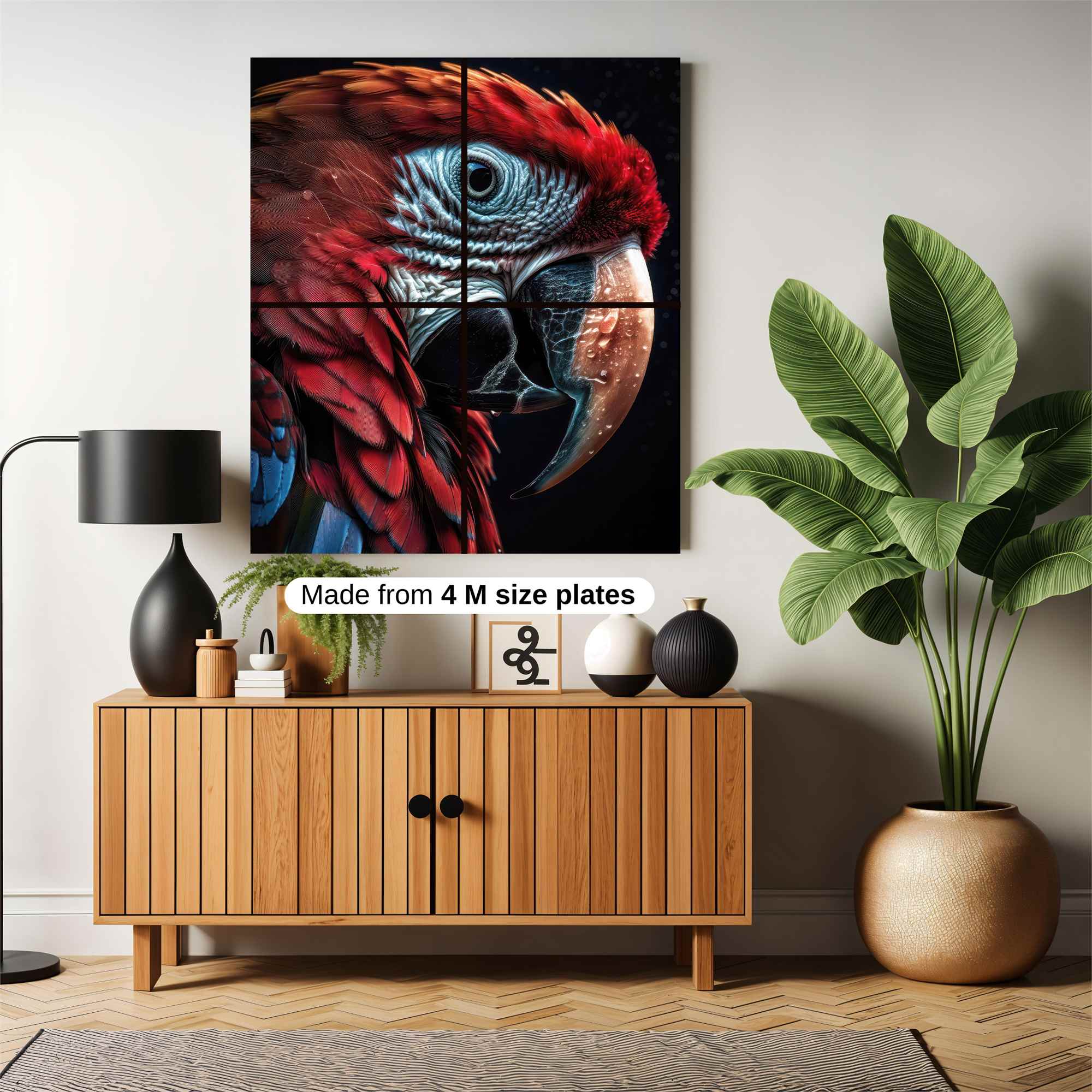 Macaw Majestic Safe Wall Magnetic / M