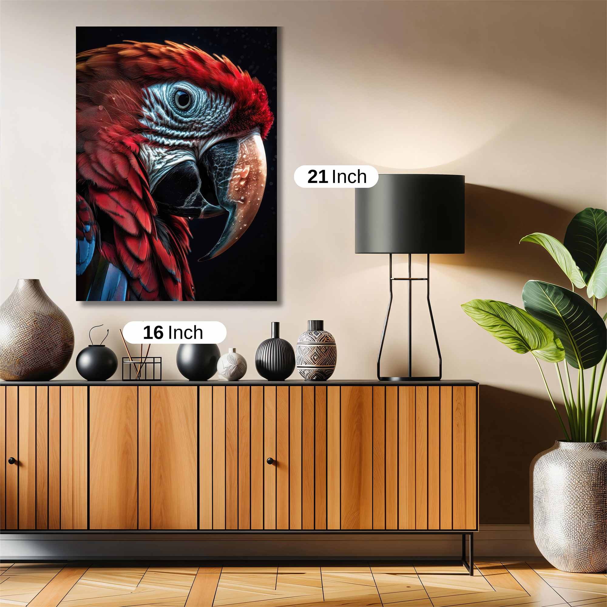 Macaw Majestic Safe Wall Magnetic / M