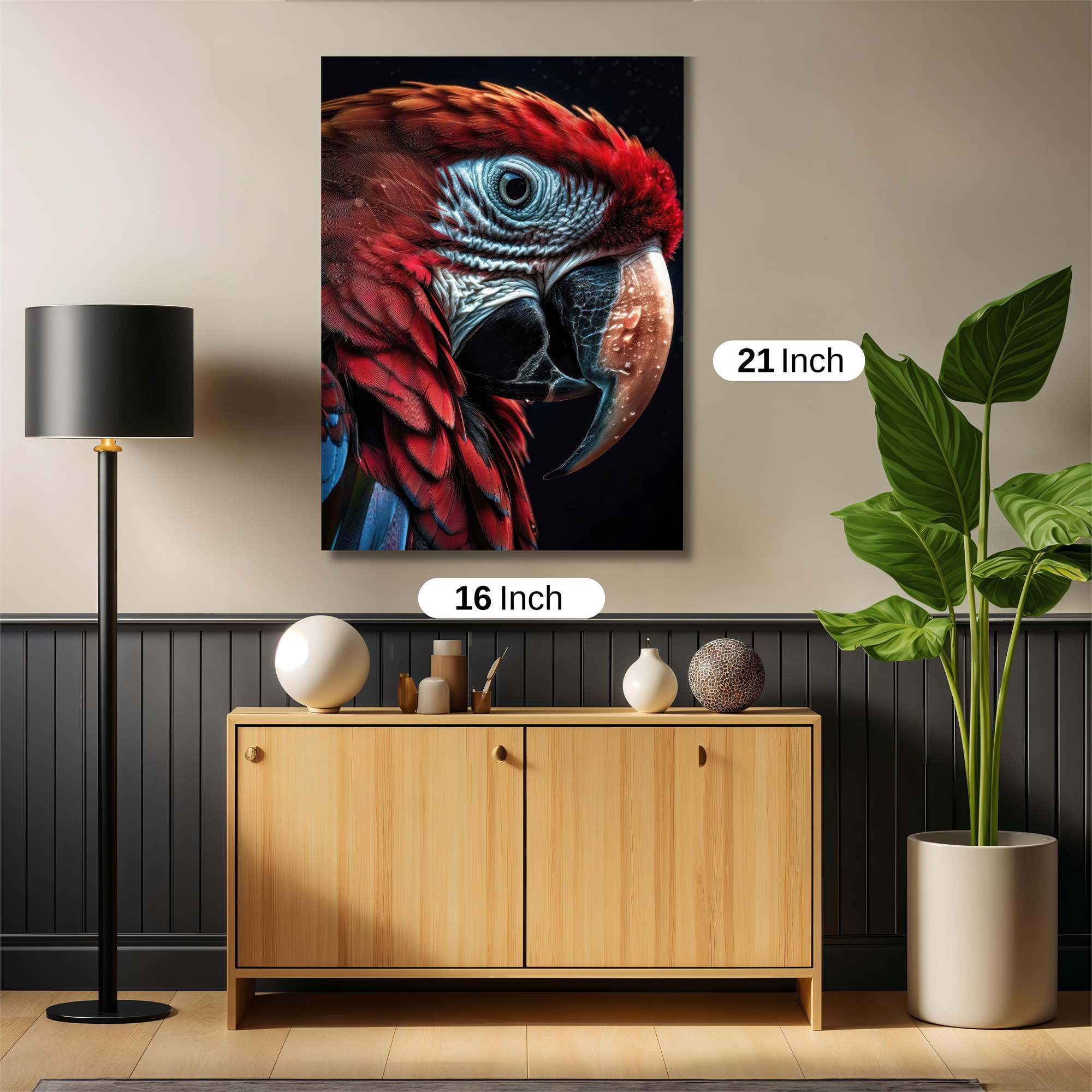 Macaw Majestic Safe Wall Magnetic / M