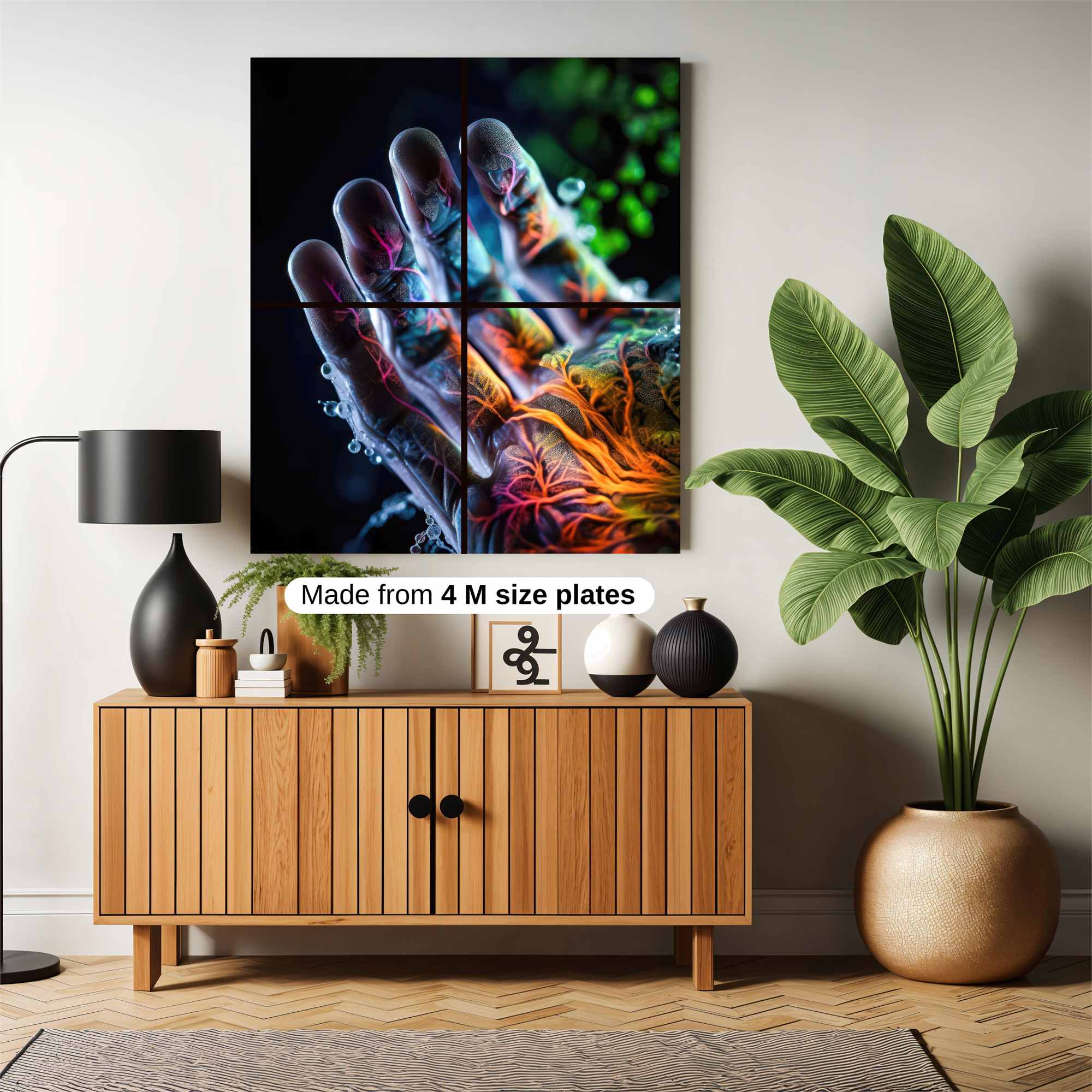 Hand Radiance Safe Wall Magnetic / M