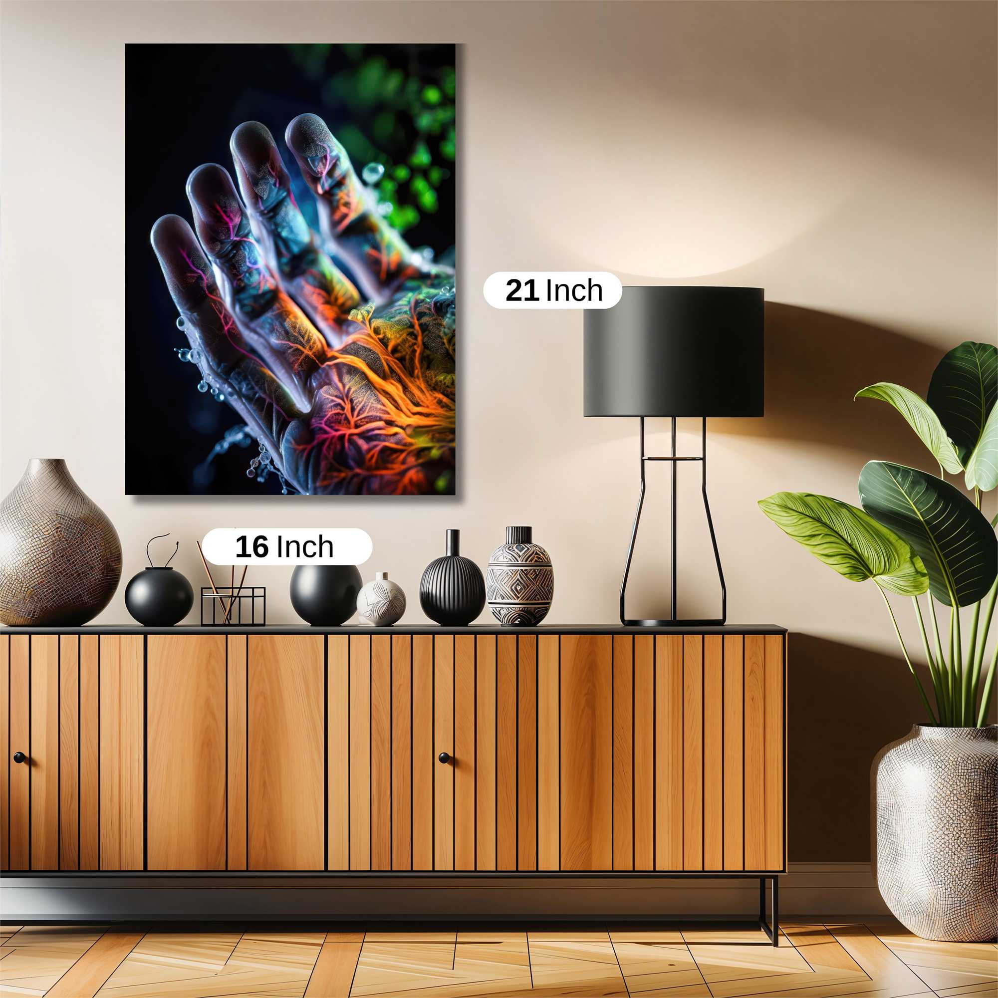 Hand Radiance Safe Wall Magnetic / M