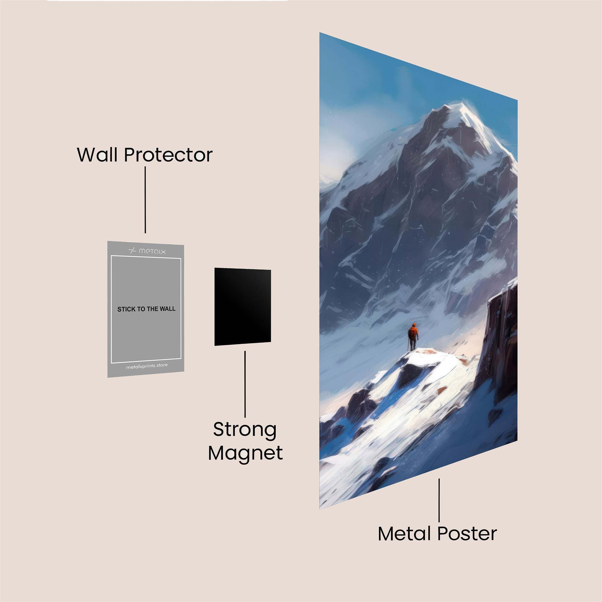 Everest Serenity Safe Wall Magnetic / M