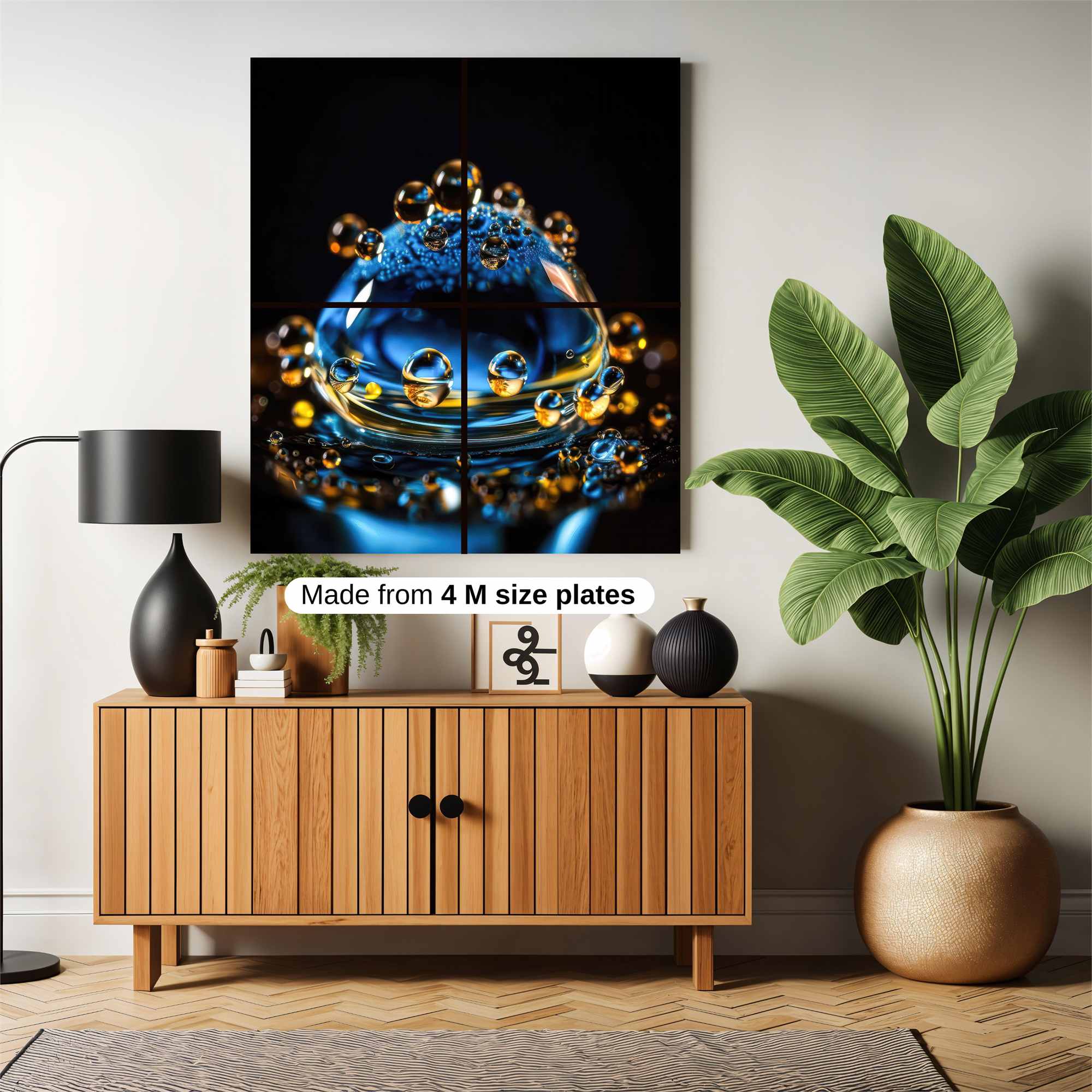 BubbleWhimsy Safe Wall Magnetic / M