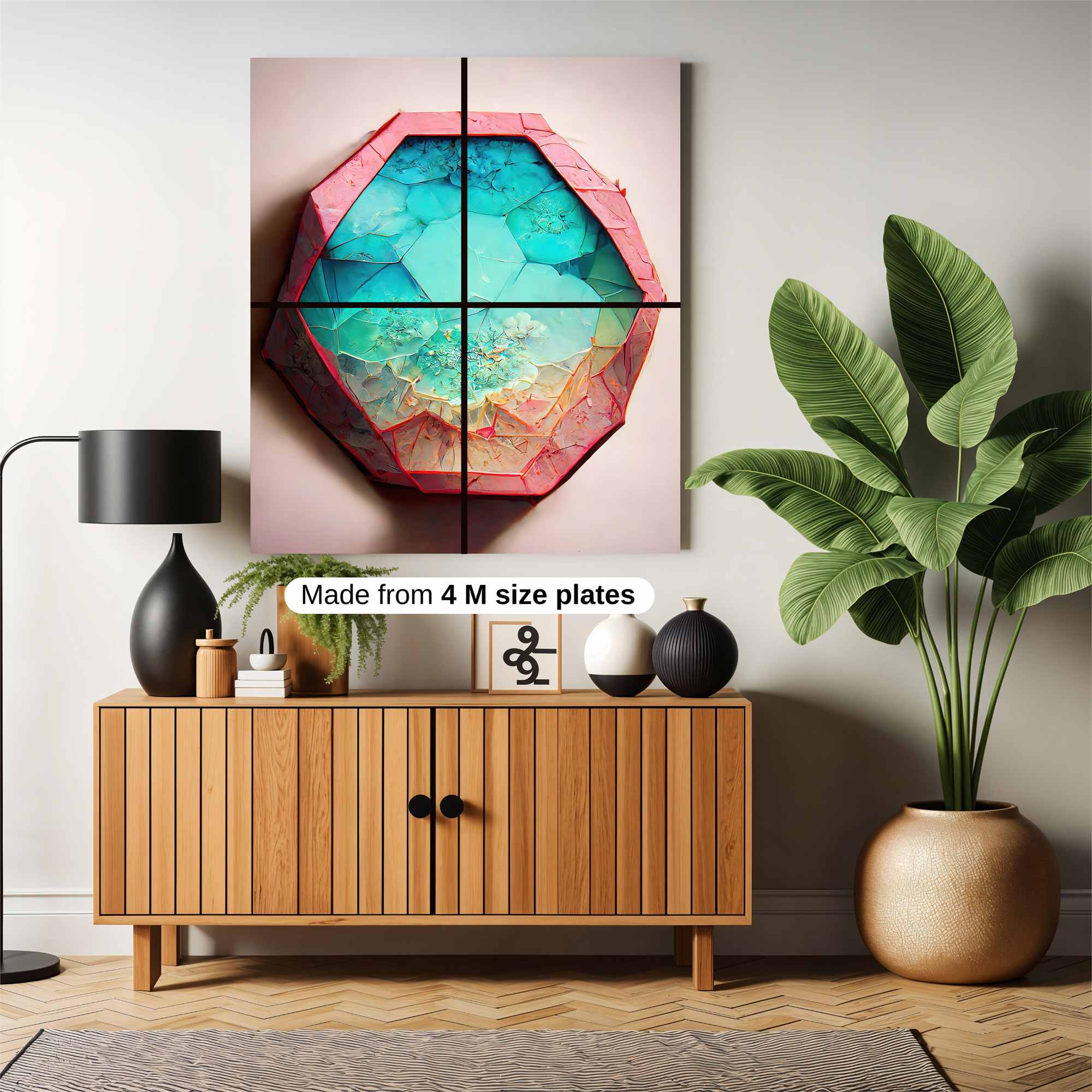 Crystal Serenity Safe Wall Magnetic / M