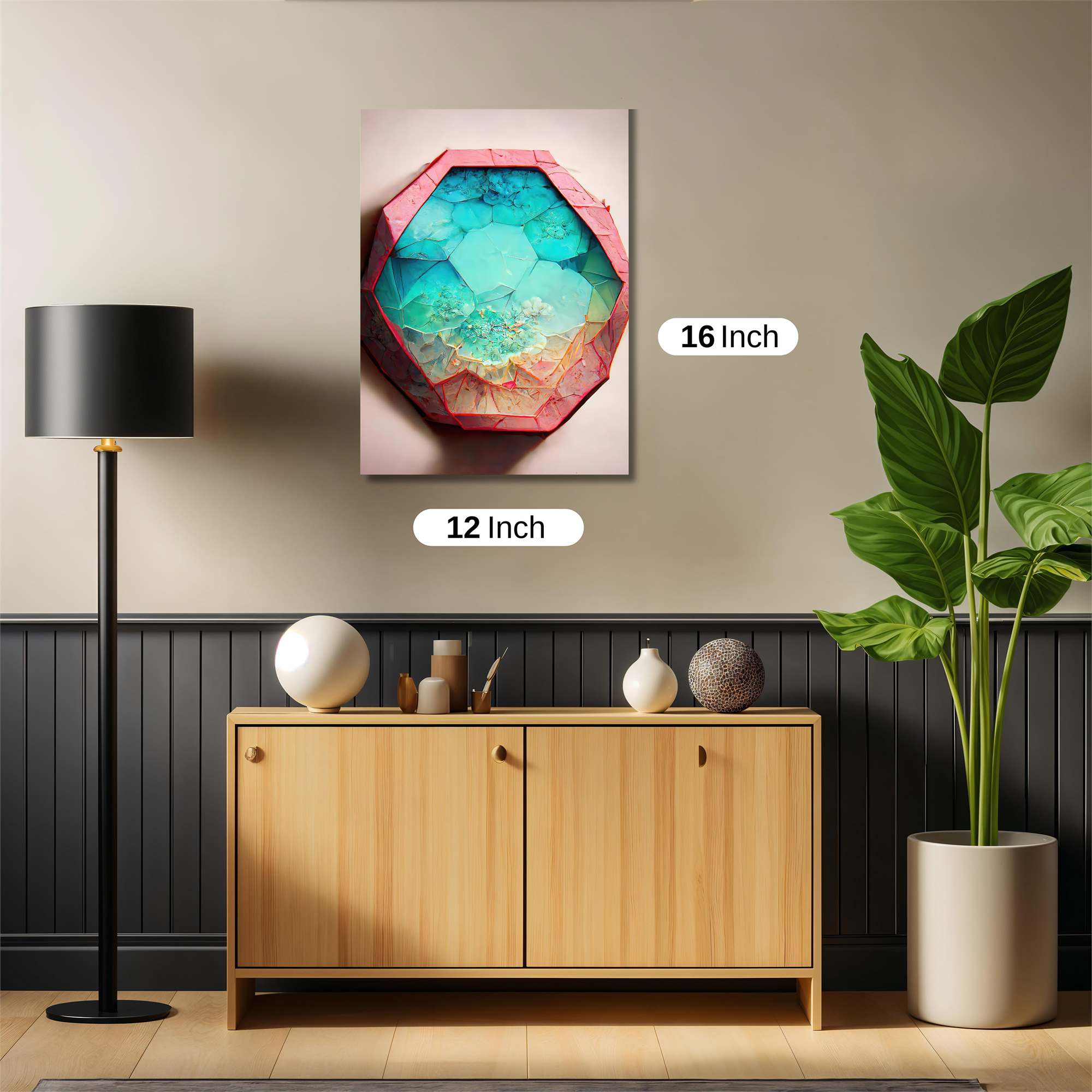 Crystal Serenity Safe Wall Magnetic / M