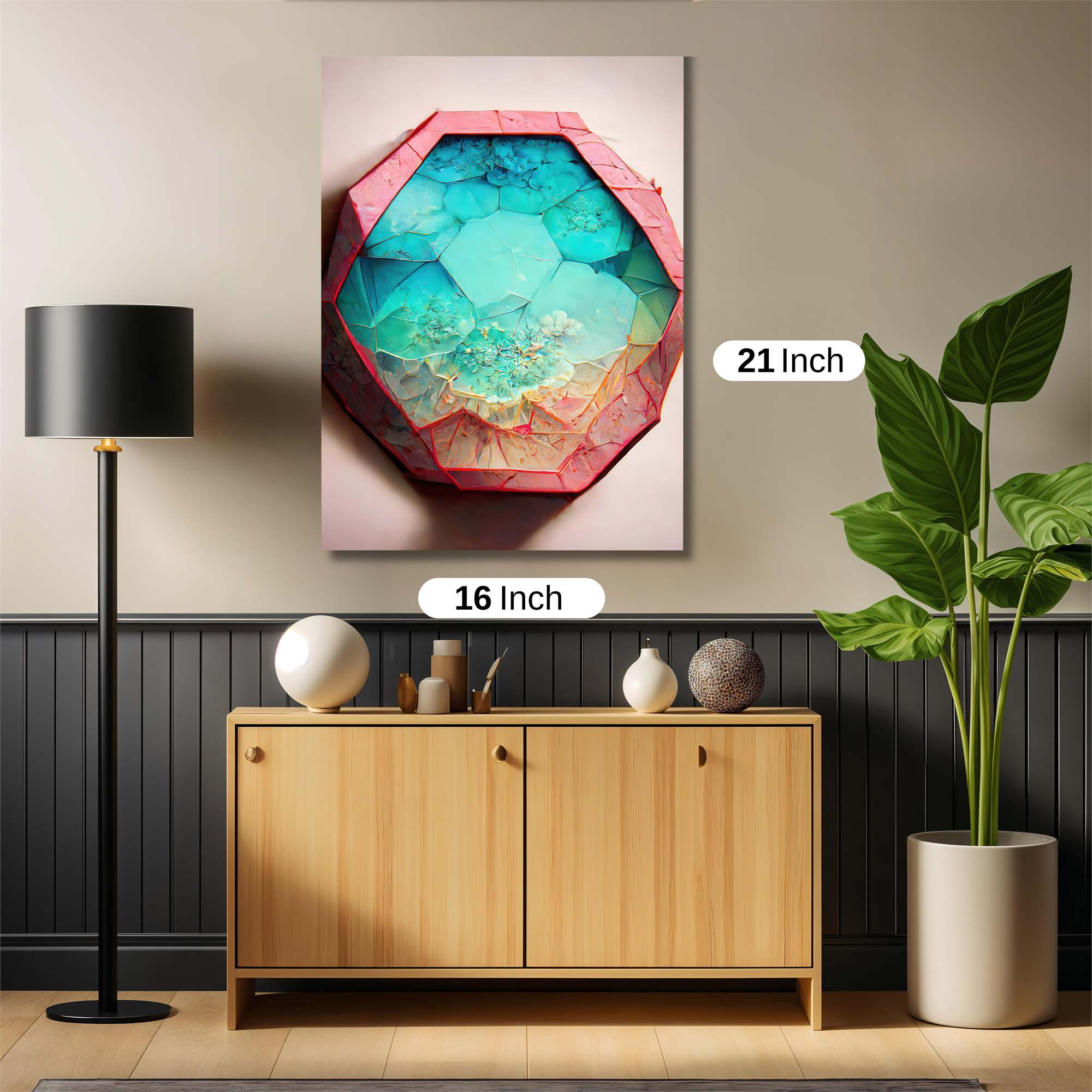 Crystal Serenity Safe Wall Magnetic / M